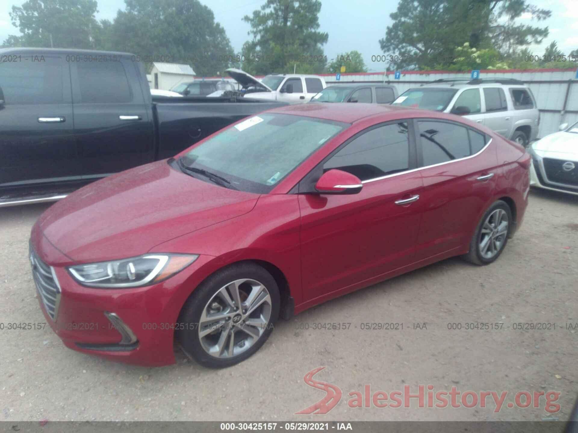 KMHD84LF3HU318275 2017 HYUNDAI ELANTRA