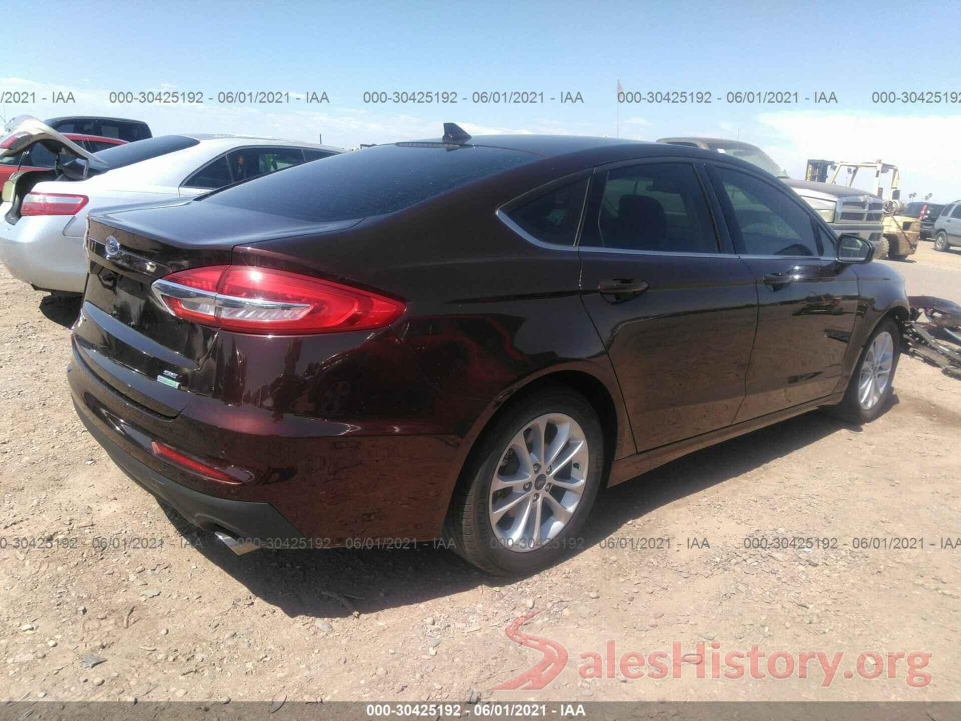 3FA6P0HD7KR176937 2019 FORD FUSION