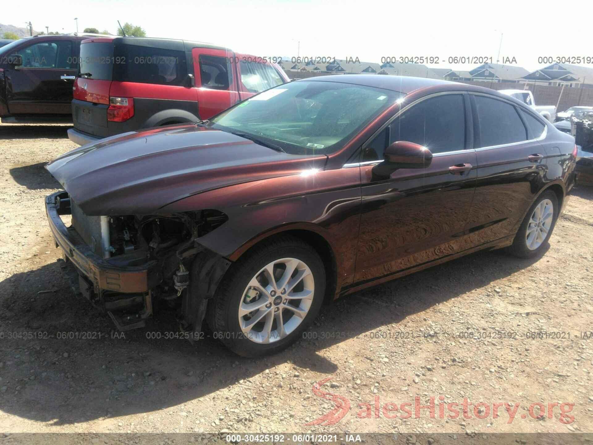 3FA6P0HD7KR176937 2019 FORD FUSION