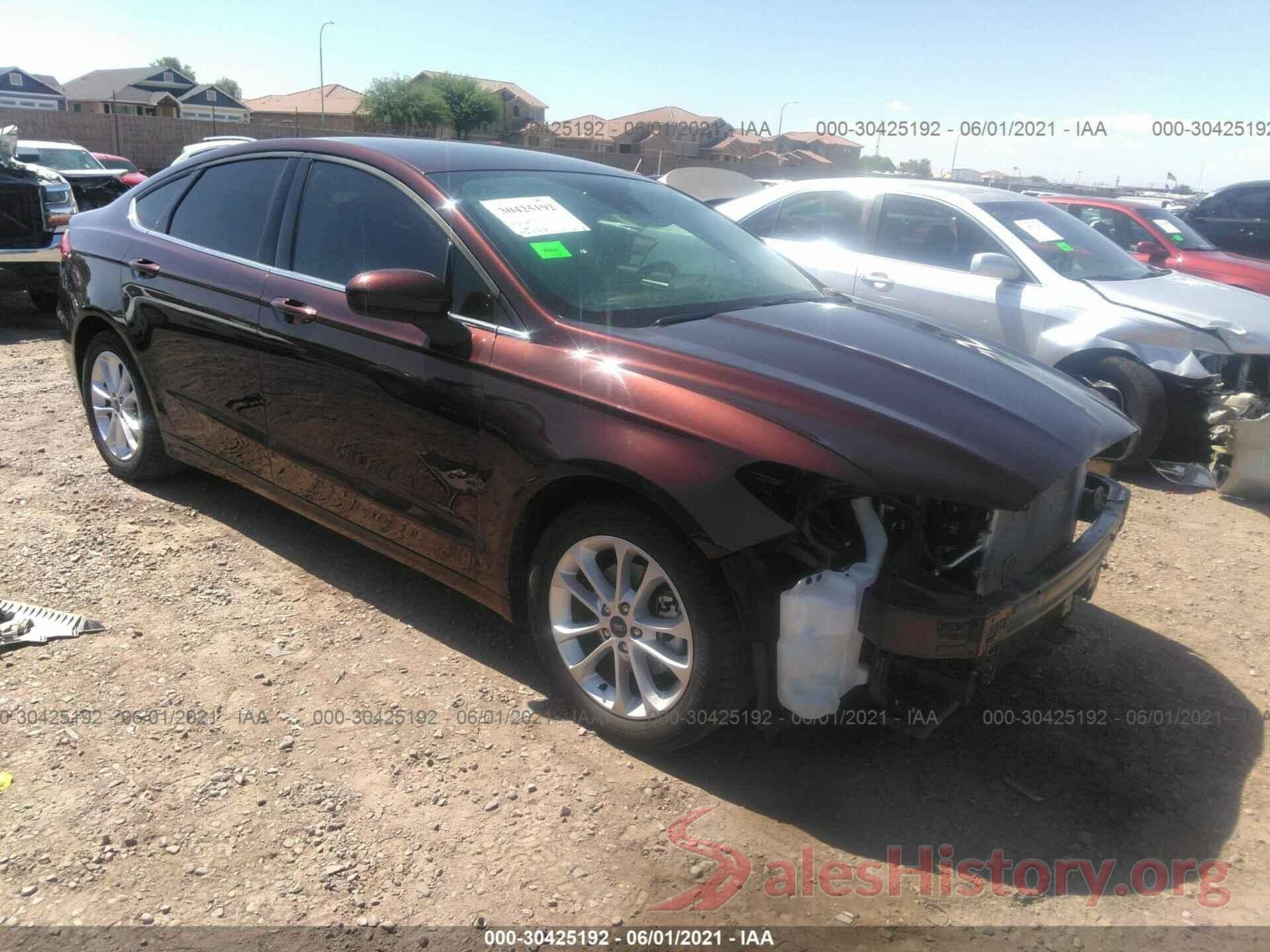 3FA6P0HD7KR176937 2019 FORD FUSION