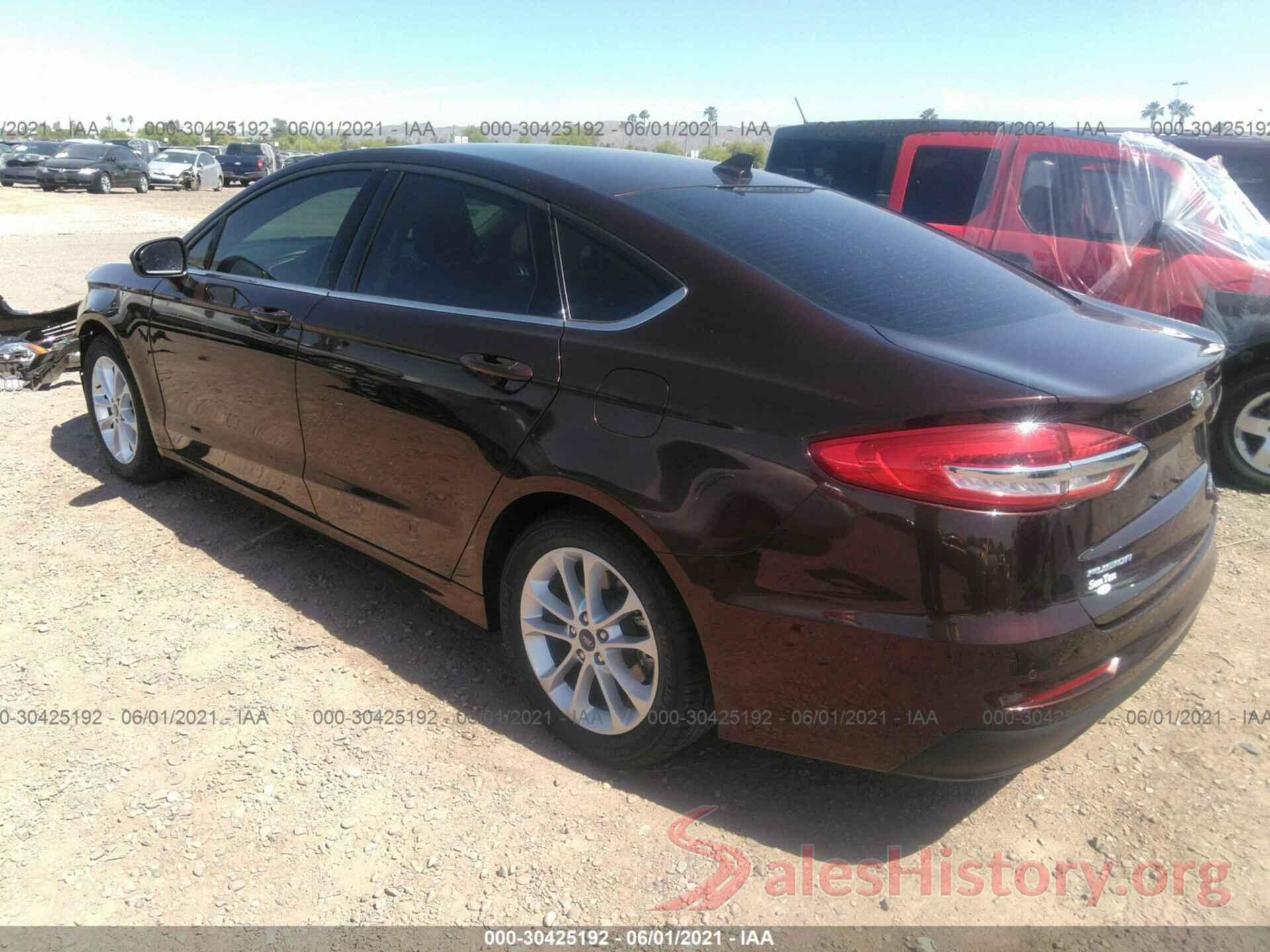 3FA6P0HD7KR176937 2019 FORD FUSION