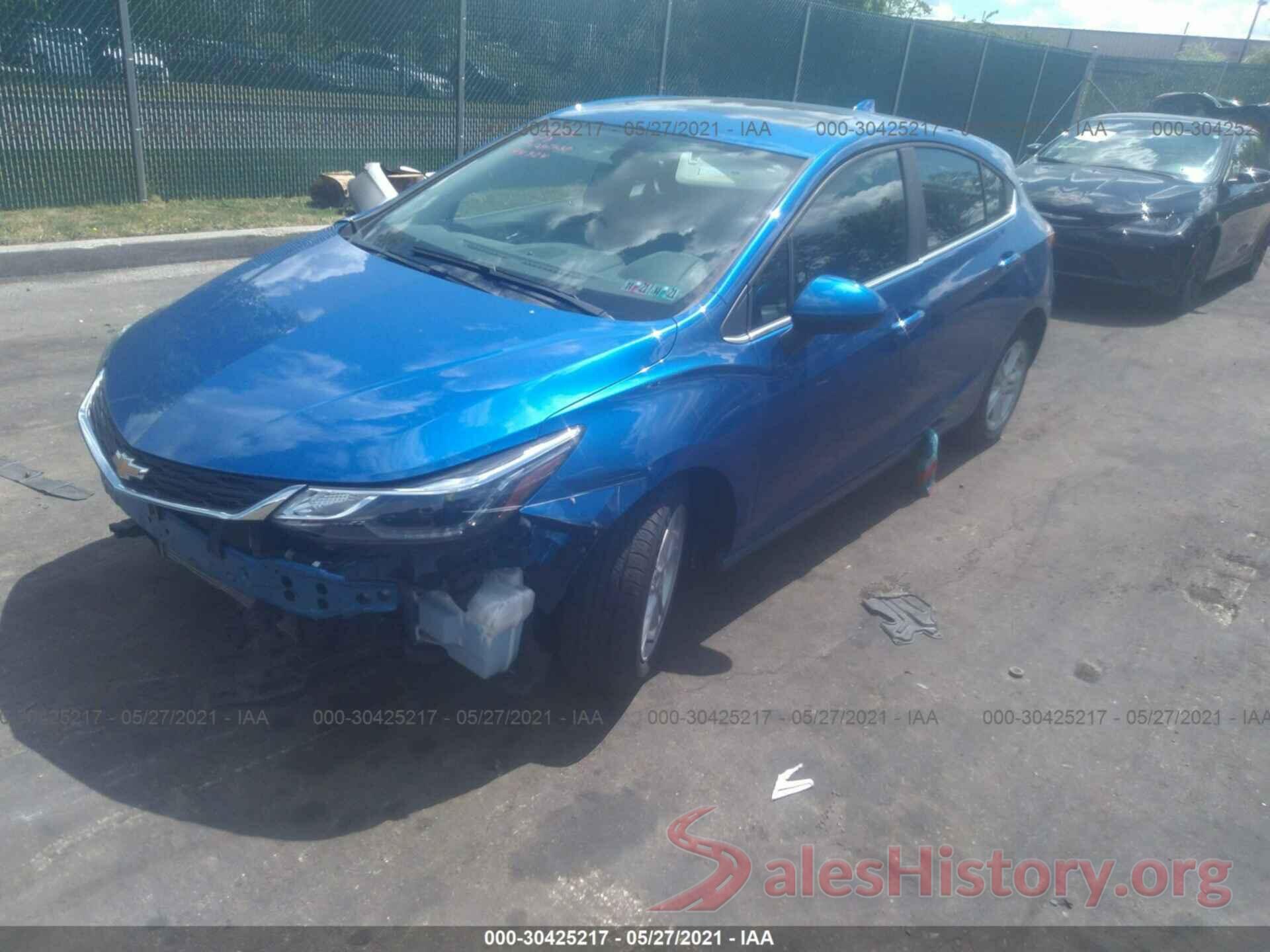 3G1BE6SM3HS544924 2017 CHEVROLET CRUZE