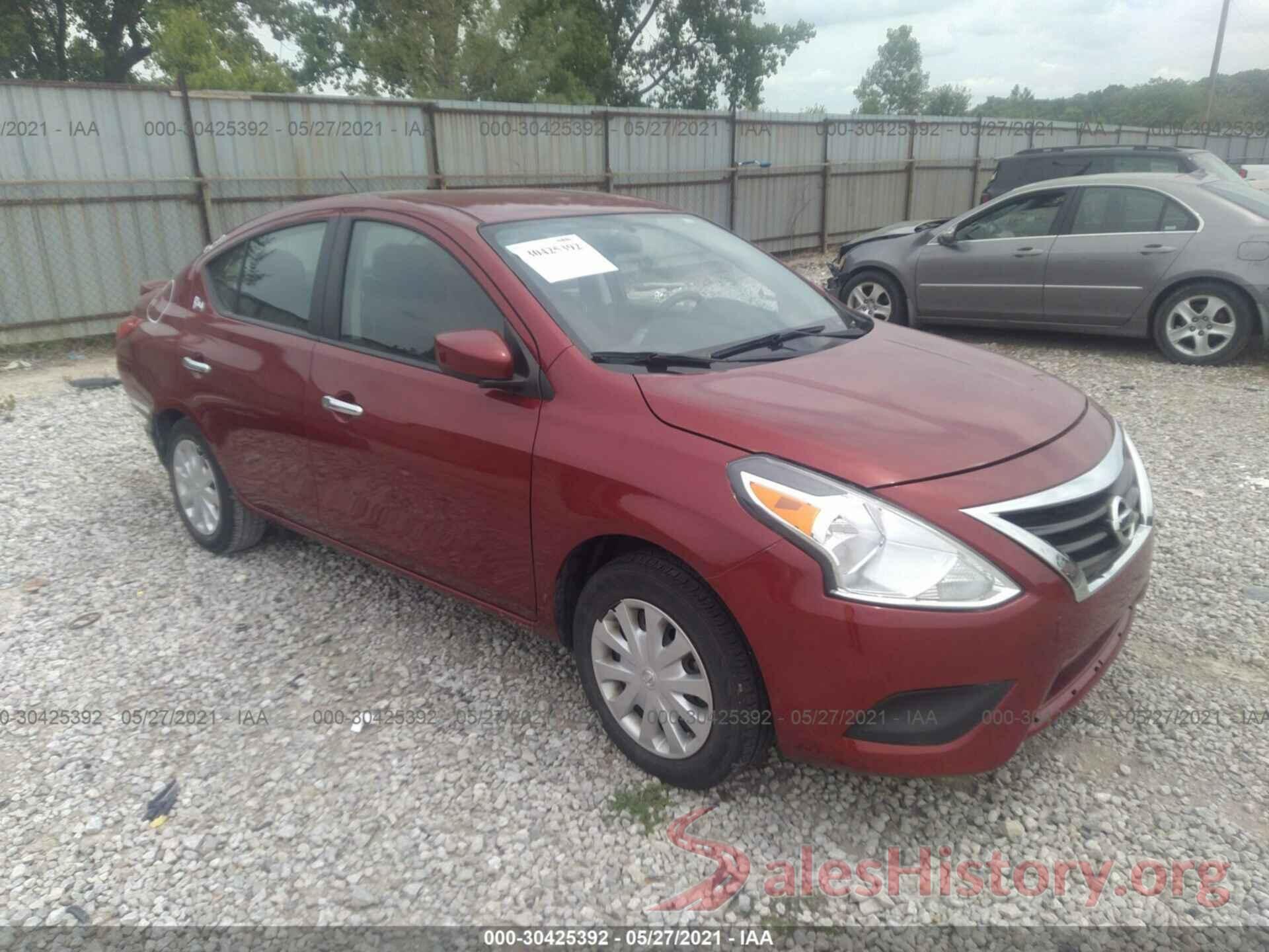 3N1CN7AP0GL859558 2016 NISSAN VERSA