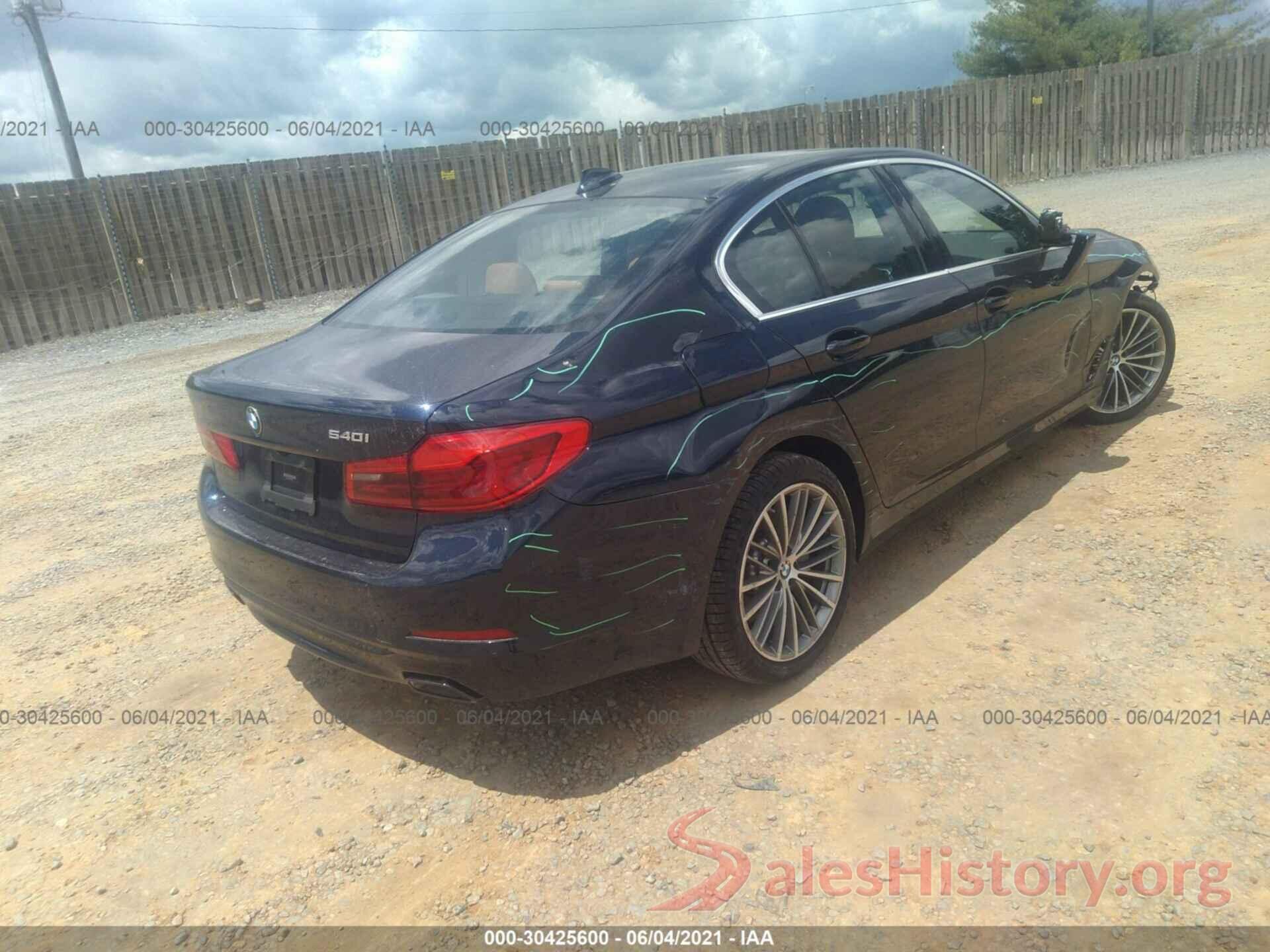 WBAJS1C02LWW81597 2020 BMW 5 SERIES