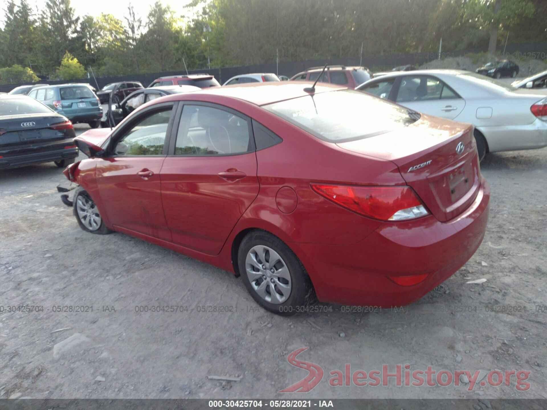 KMHCT4AE0HU204741 2017 HYUNDAI ACCENT