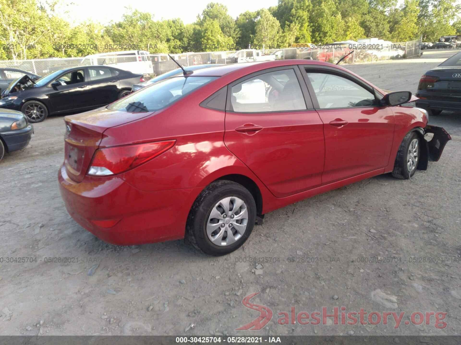 KMHCT4AE0HU204741 2017 HYUNDAI ACCENT