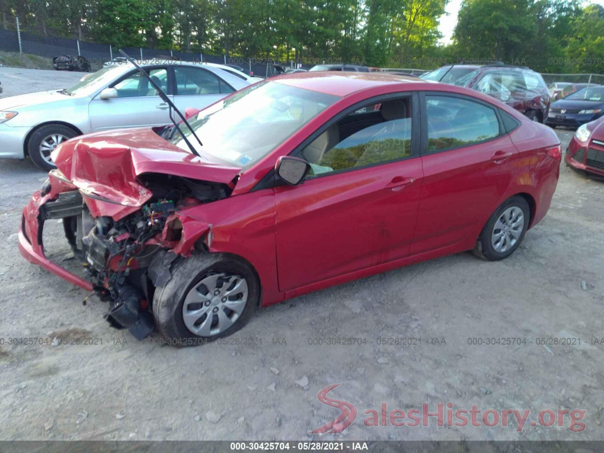 KMHCT4AE0HU204741 2017 HYUNDAI ACCENT