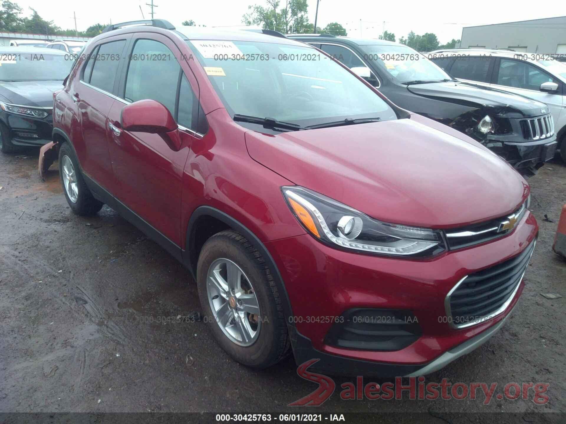 3GNCJLSB5KL131559 2019 CHEVROLET TRAX