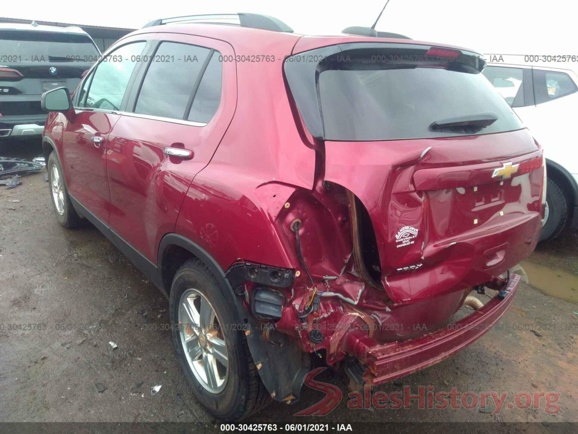 3GNCJLSB5KL131559 2019 CHEVROLET TRAX