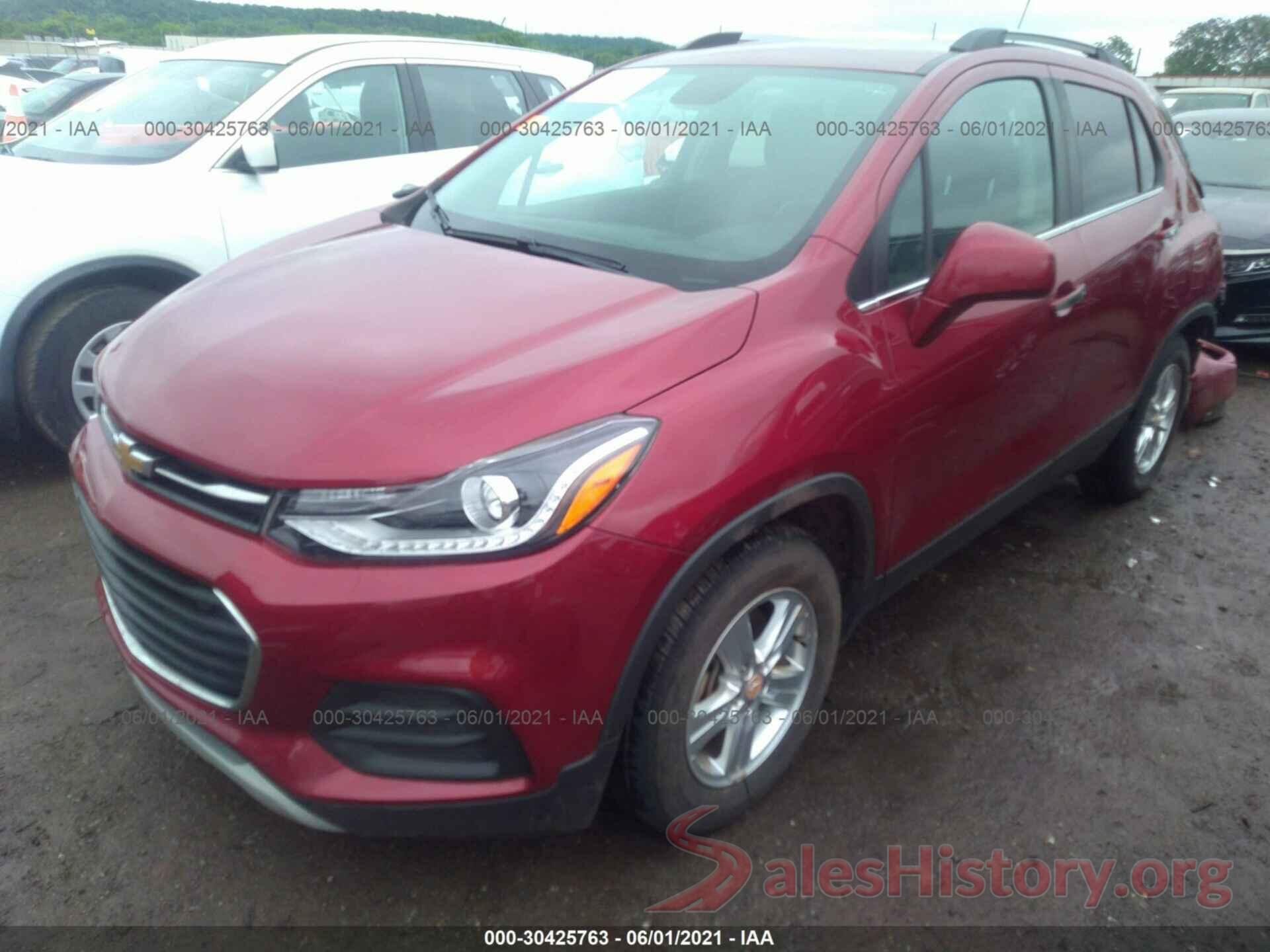 3GNCJLSB5KL131559 2019 CHEVROLET TRAX