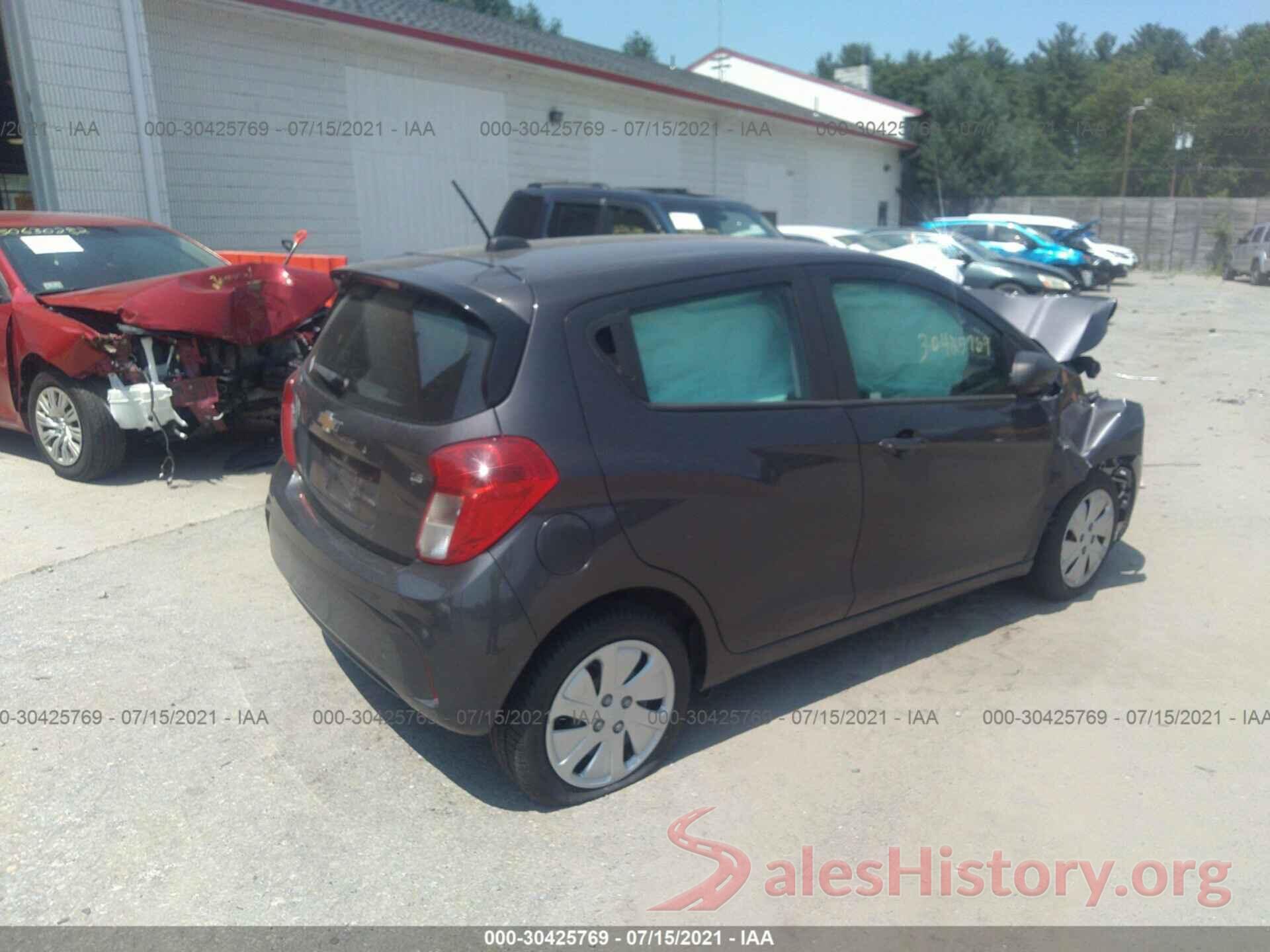 KL8CB6SA8GC581393 2016 CHEVROLET SPARK