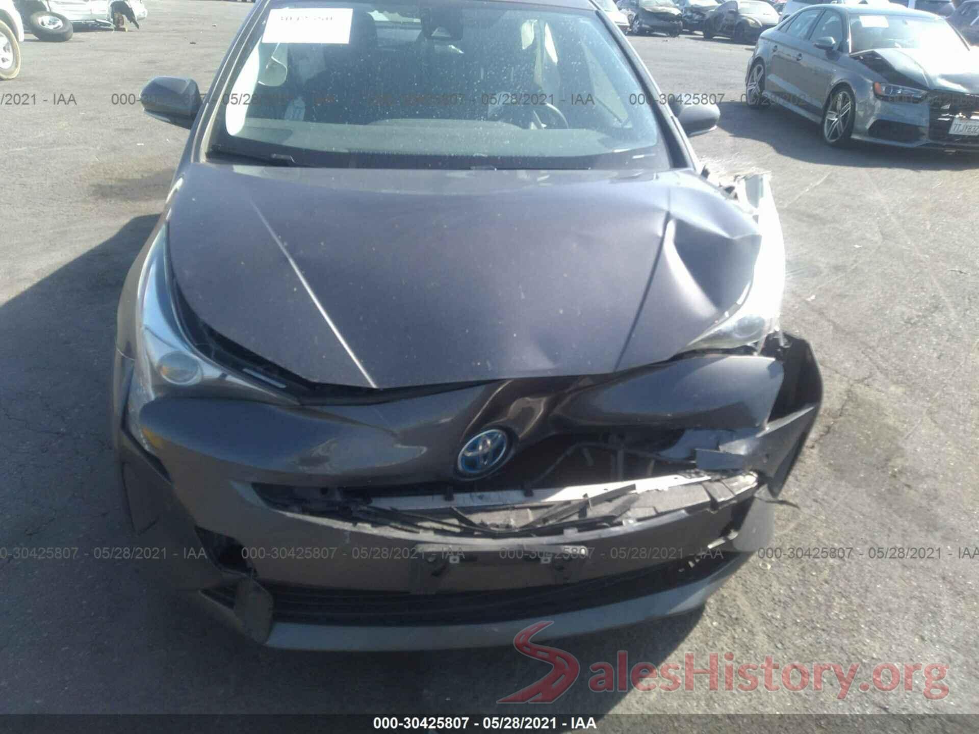 JTDKBRFU2J3601699 2018 TOYOTA PRIUS