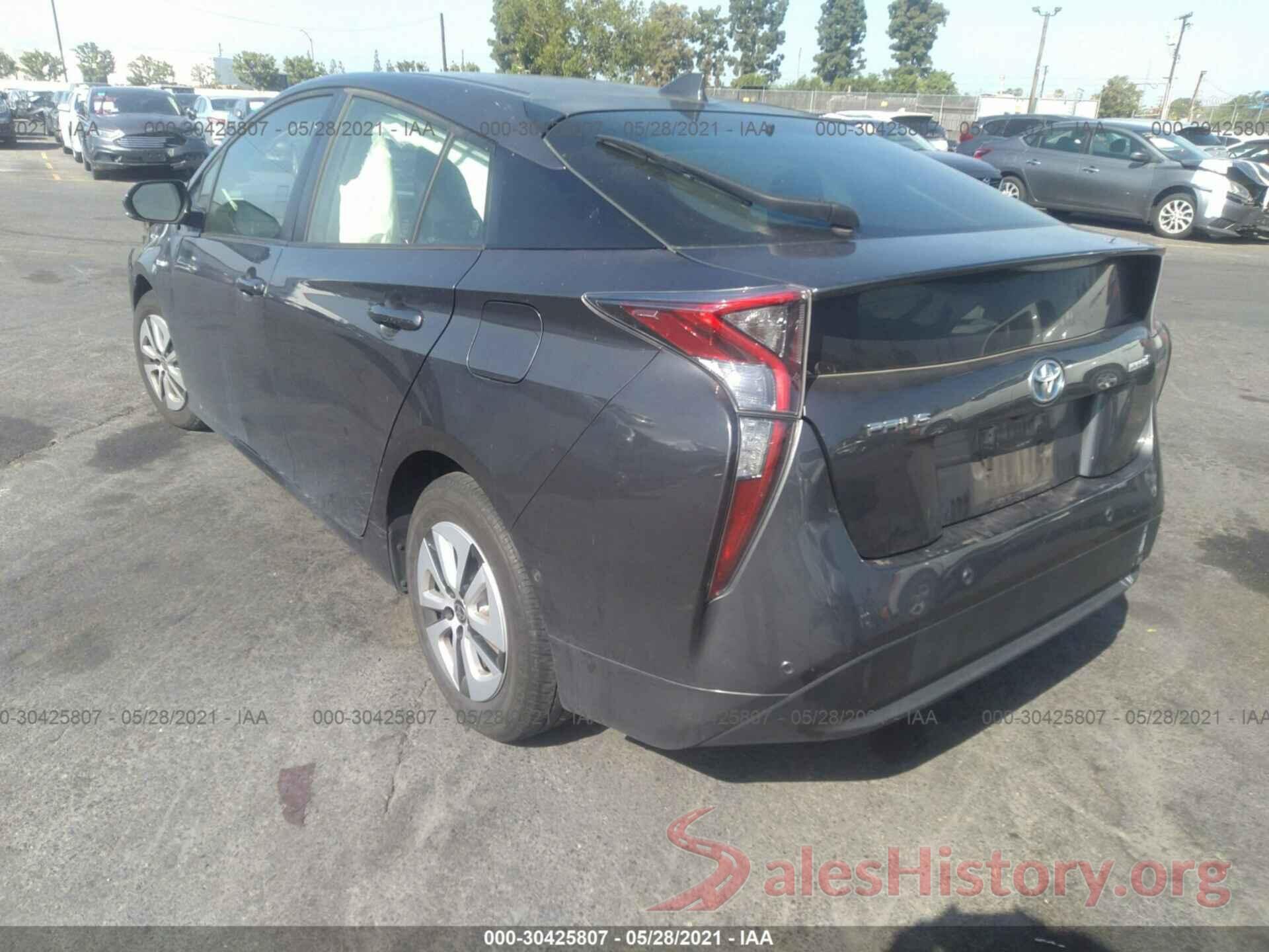 JTDKBRFU2J3601699 2018 TOYOTA PRIUS