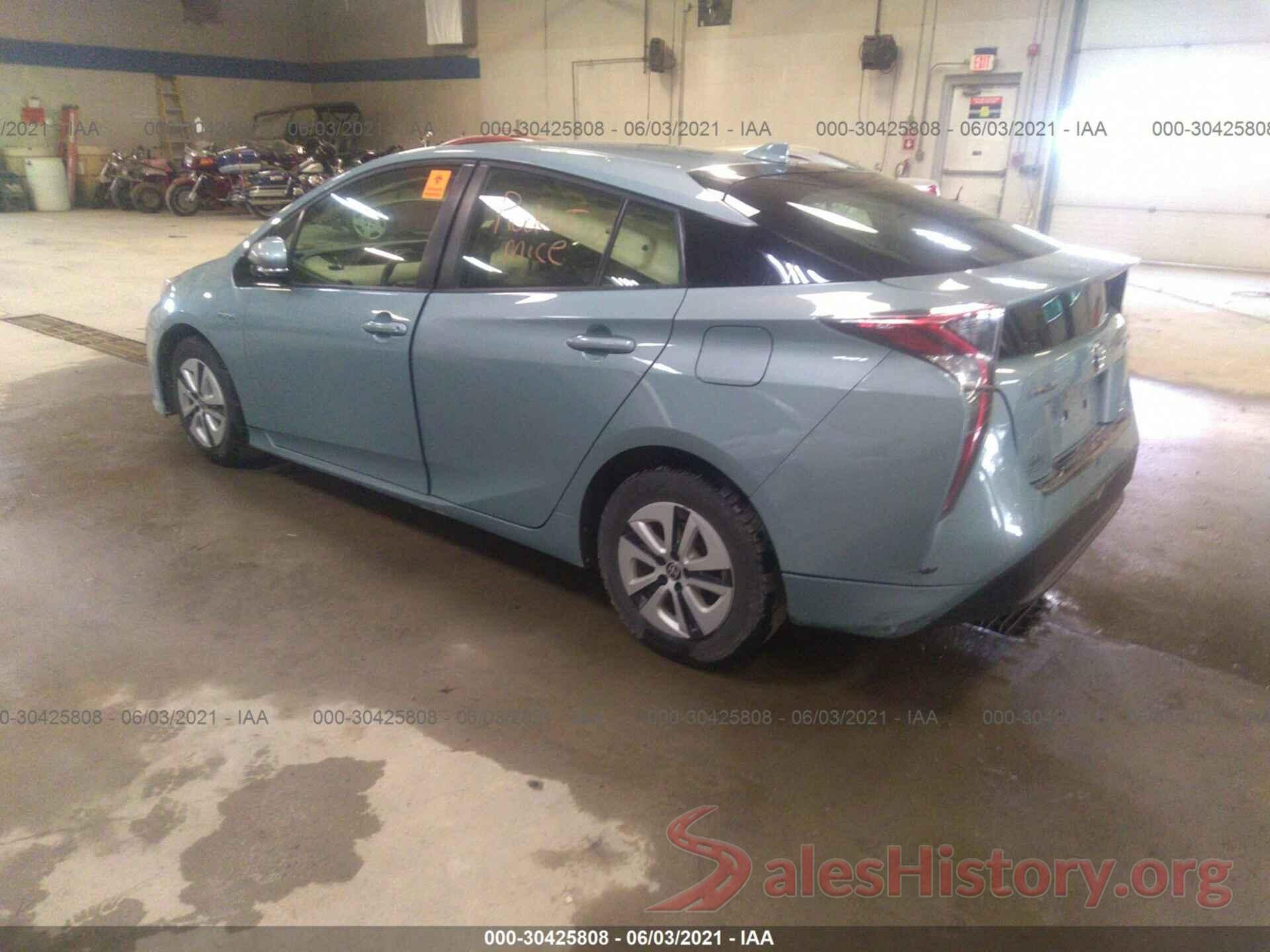 JTDKARFU1G3029259 2016 TOYOTA PRIUS