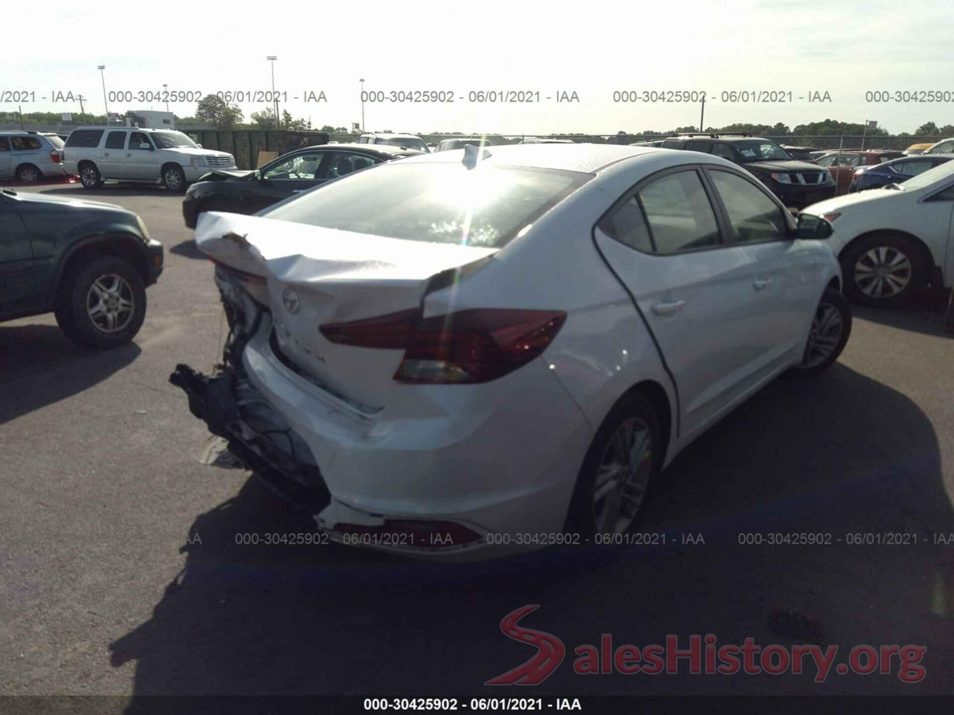 5NPD84LF3LH625307 2020 HYUNDAI ELANTRA