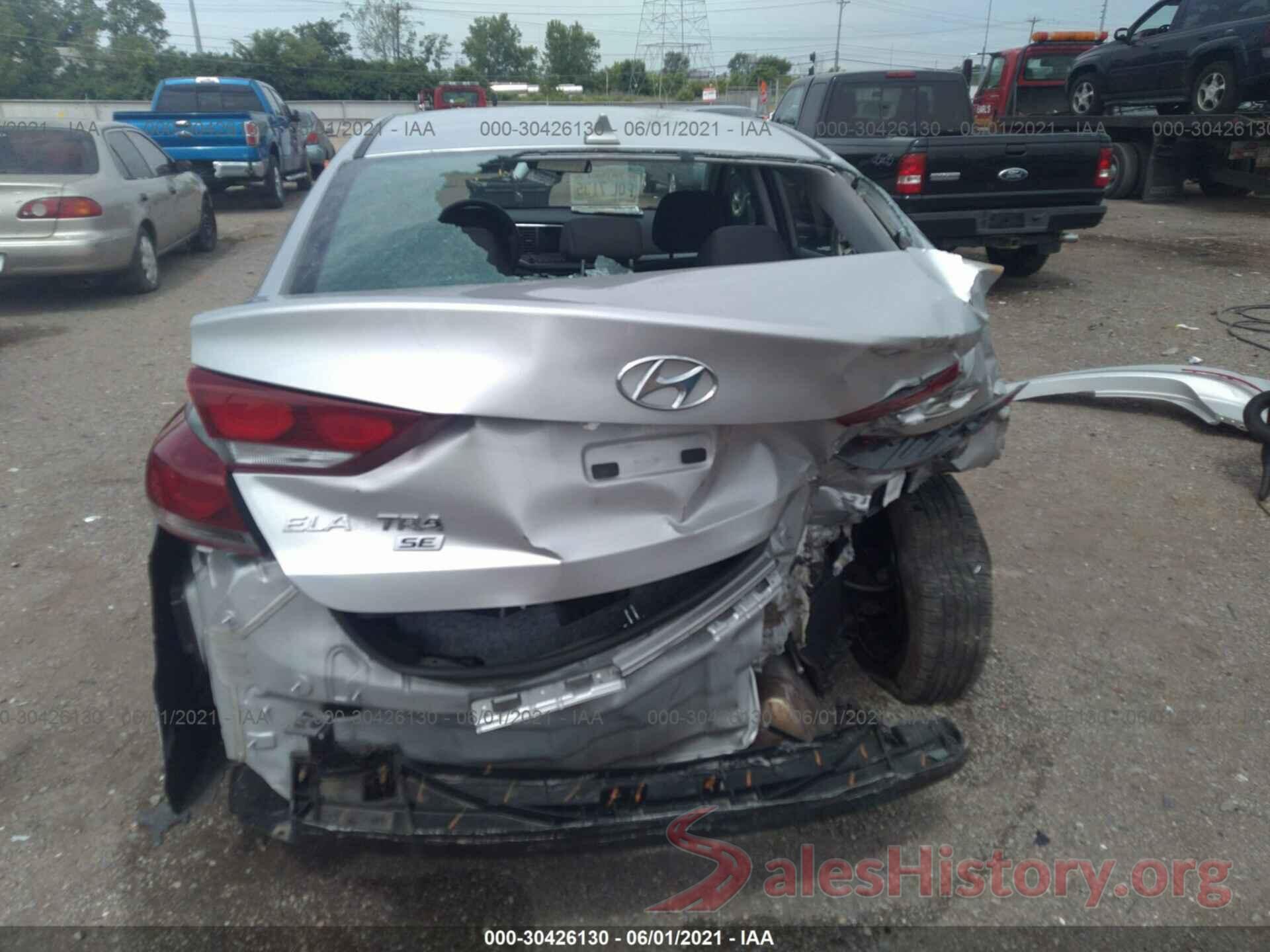 5NPD74LF6JH397884 2018 HYUNDAI ELANTRA