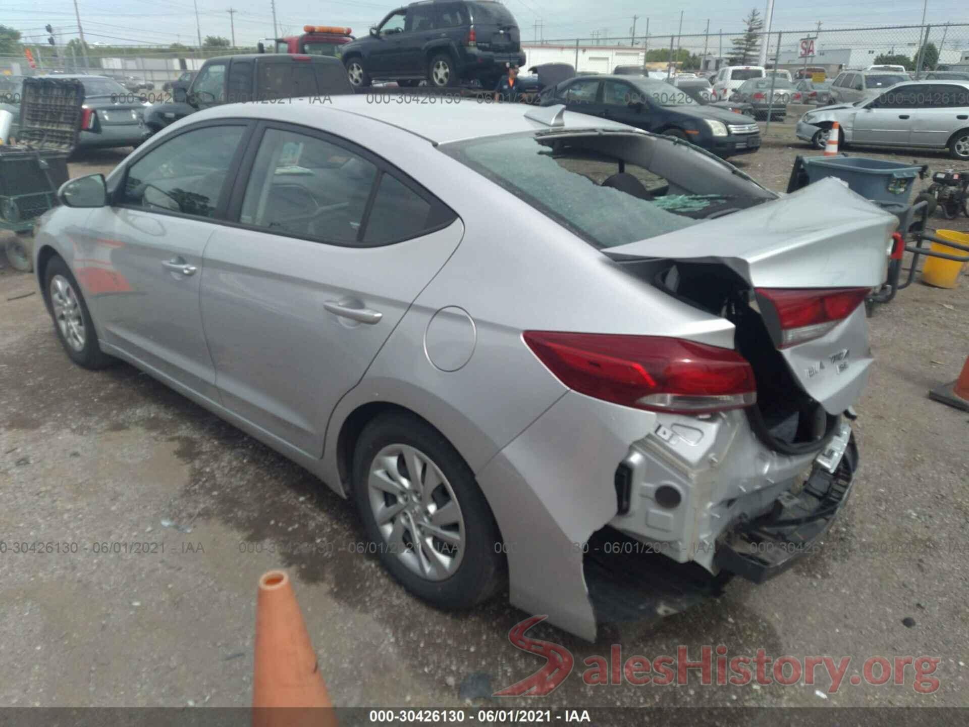 5NPD74LF6JH397884 2018 HYUNDAI ELANTRA