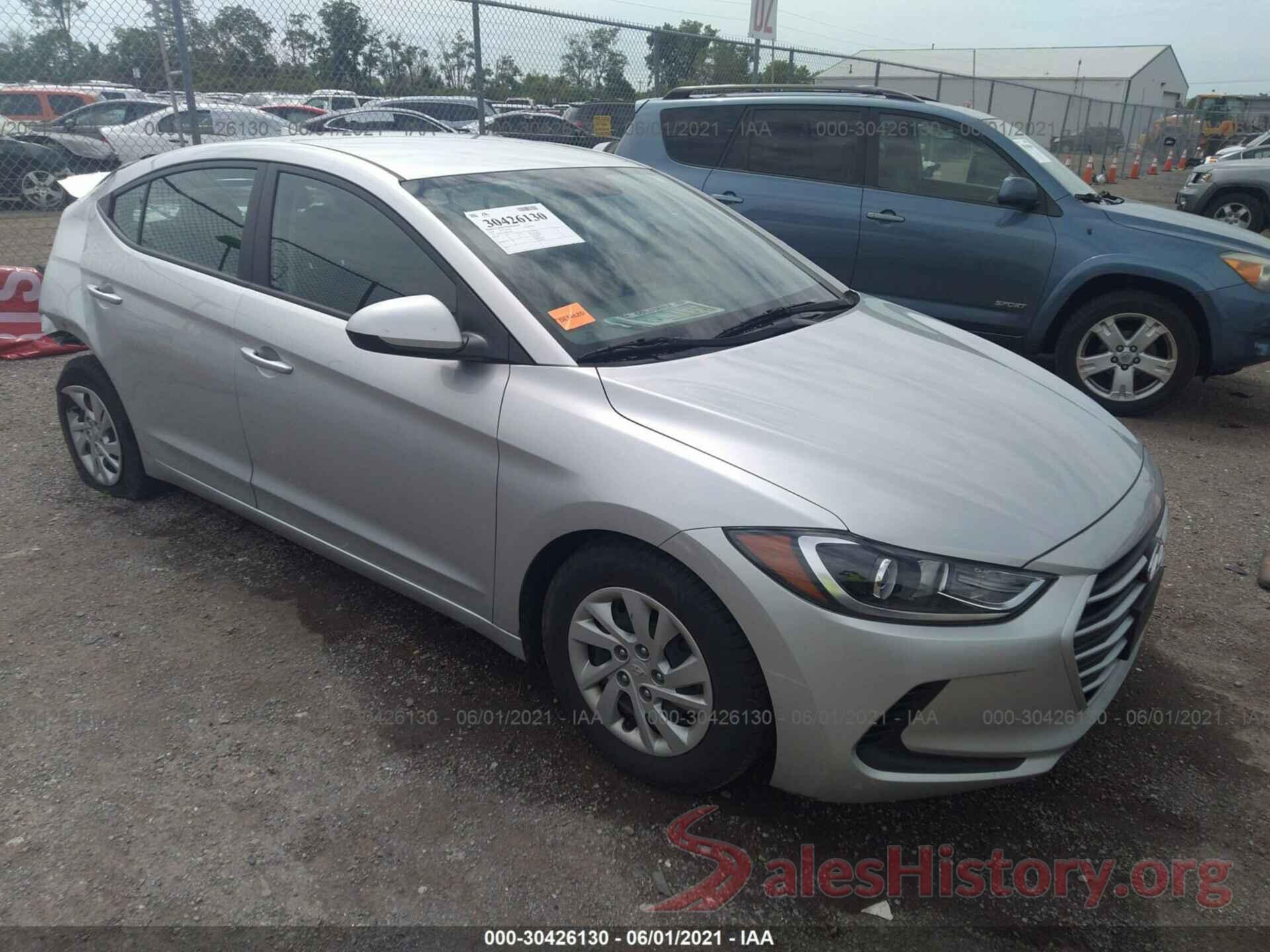 5NPD74LF6JH397884 2018 HYUNDAI ELANTRA