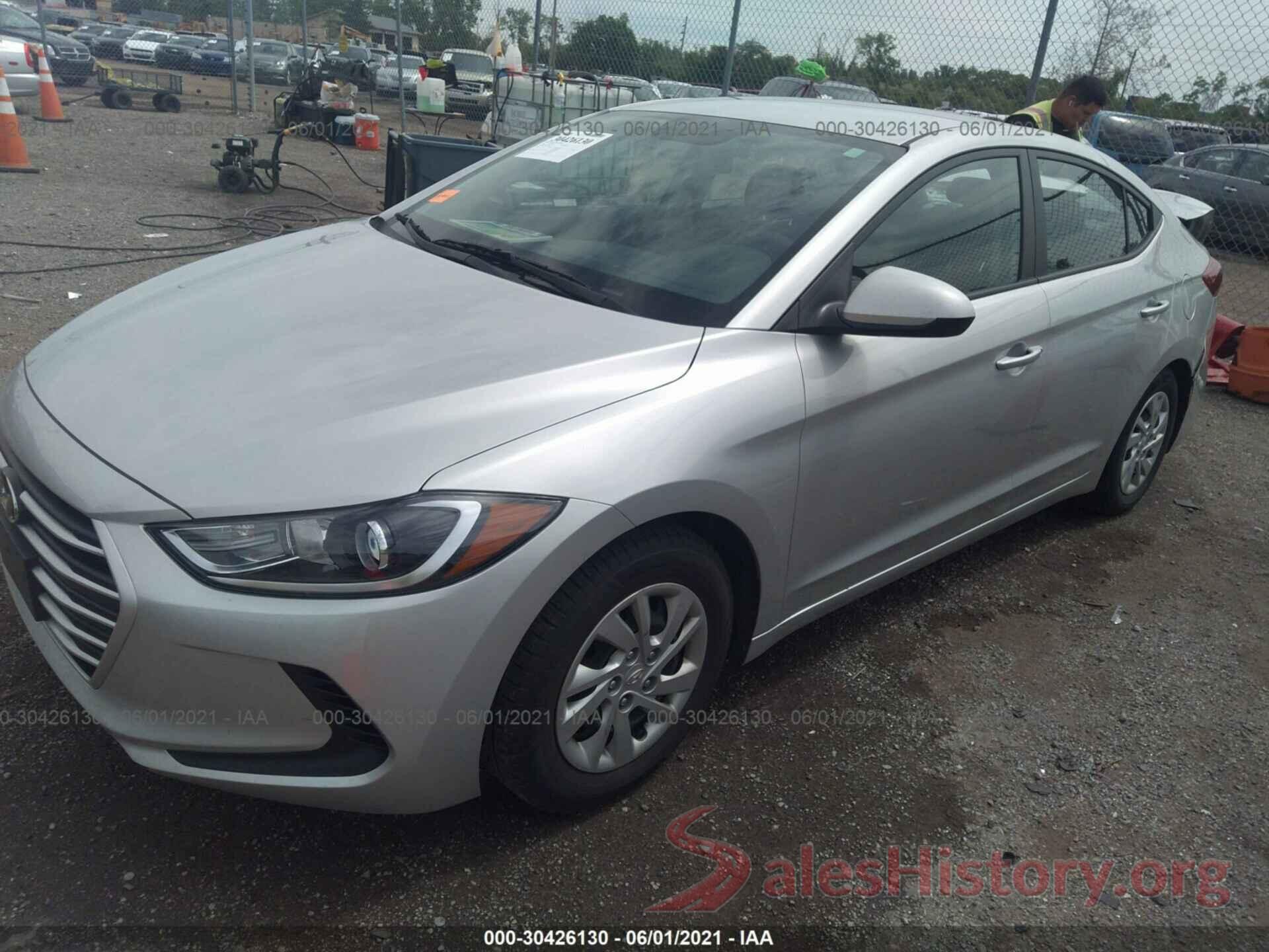 5NPD74LF6JH397884 2018 HYUNDAI ELANTRA