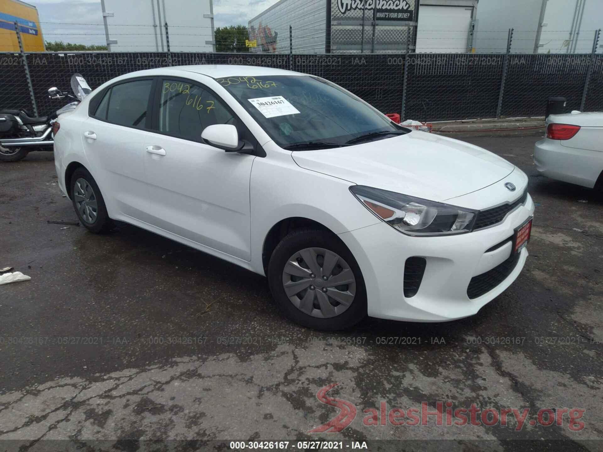 3KPA24AD6LE357542 2020 KIA RIO