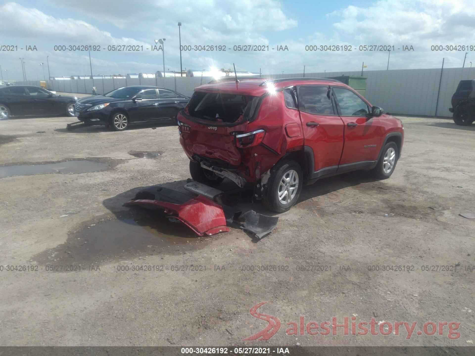 3C4NJCAB8HT605757 2017 JEEP COMPASS