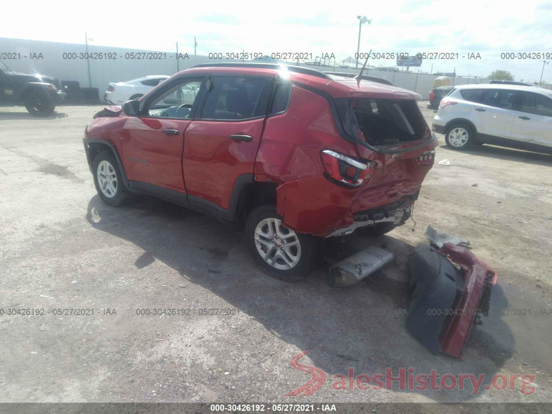 3C4NJCAB8HT605757 2017 JEEP COMPASS