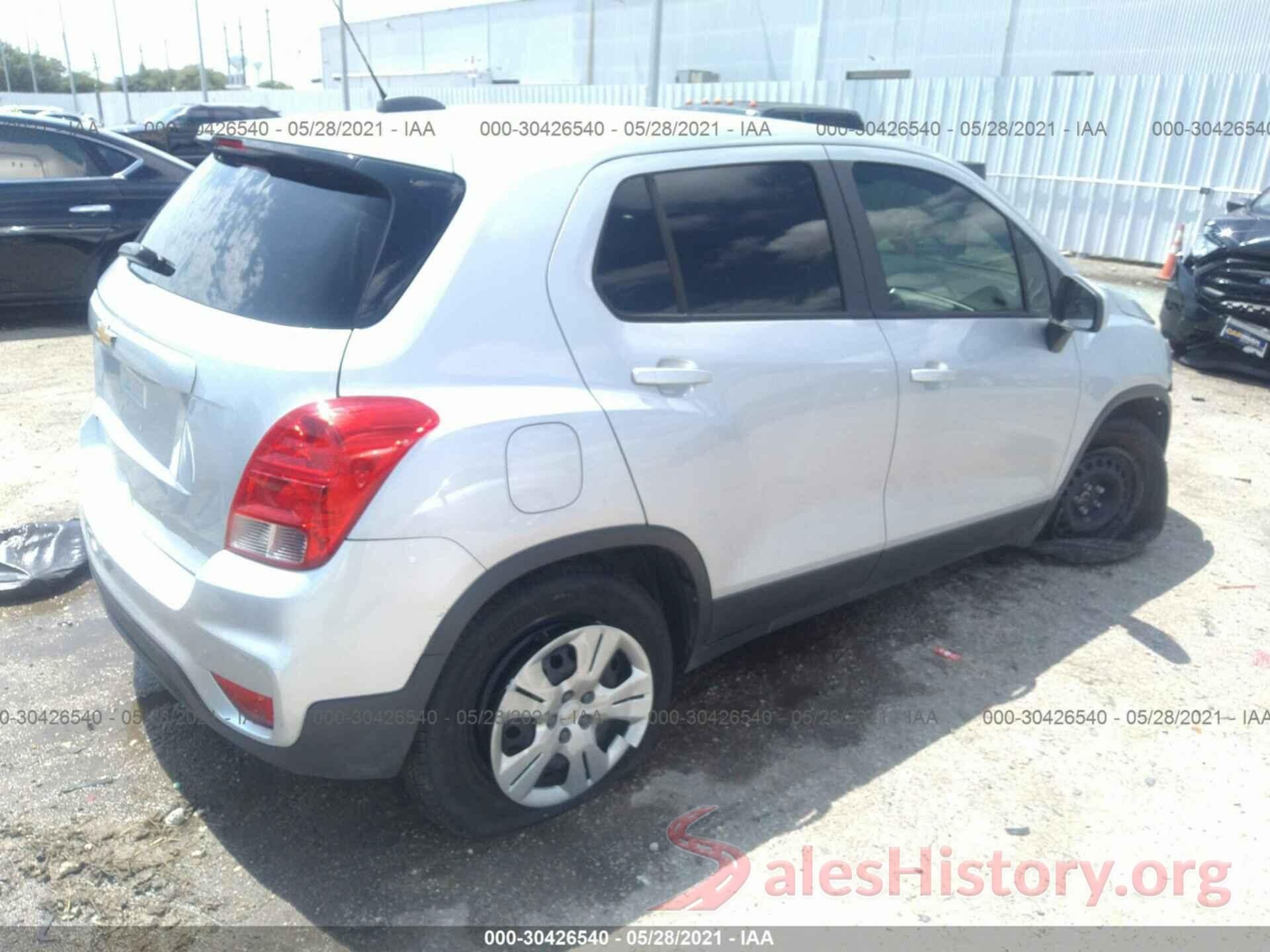 3GNCJKSB0JL417571 2018 CHEVROLET TRAX