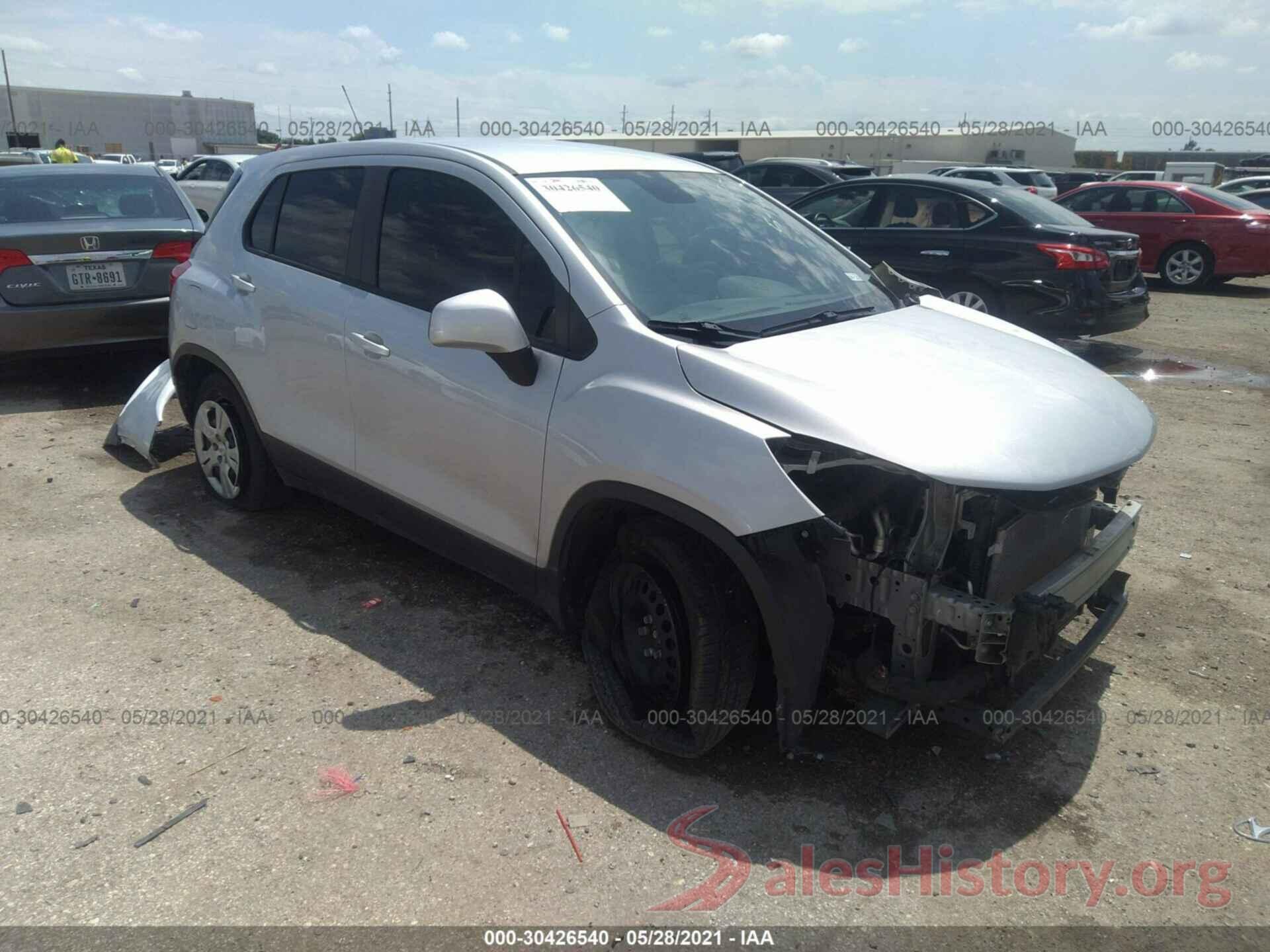 3GNCJKSB0JL417571 2018 CHEVROLET TRAX