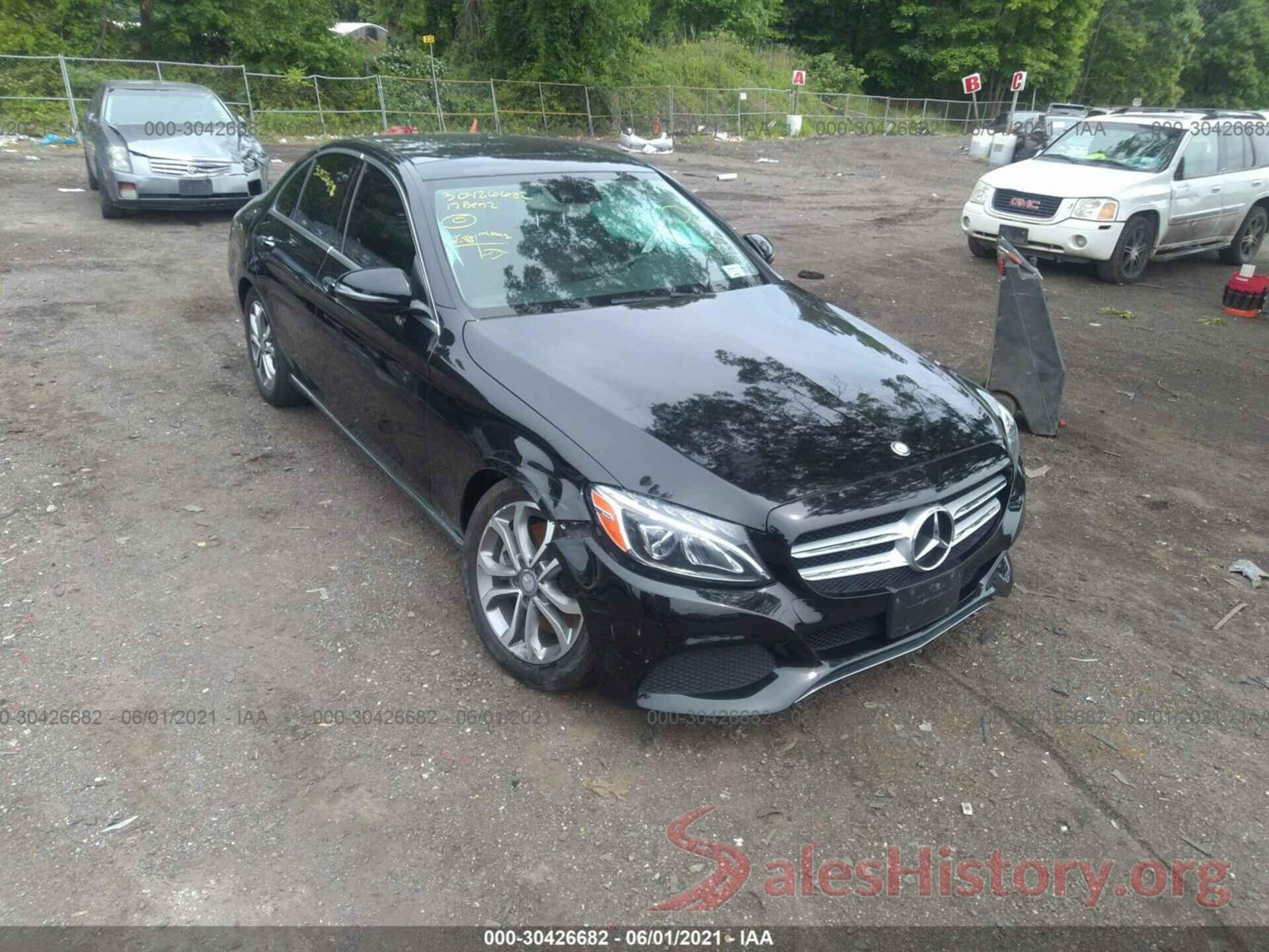 55SWF4KB6HU194723 2017 MERCEDES-BENZ C-CLASS