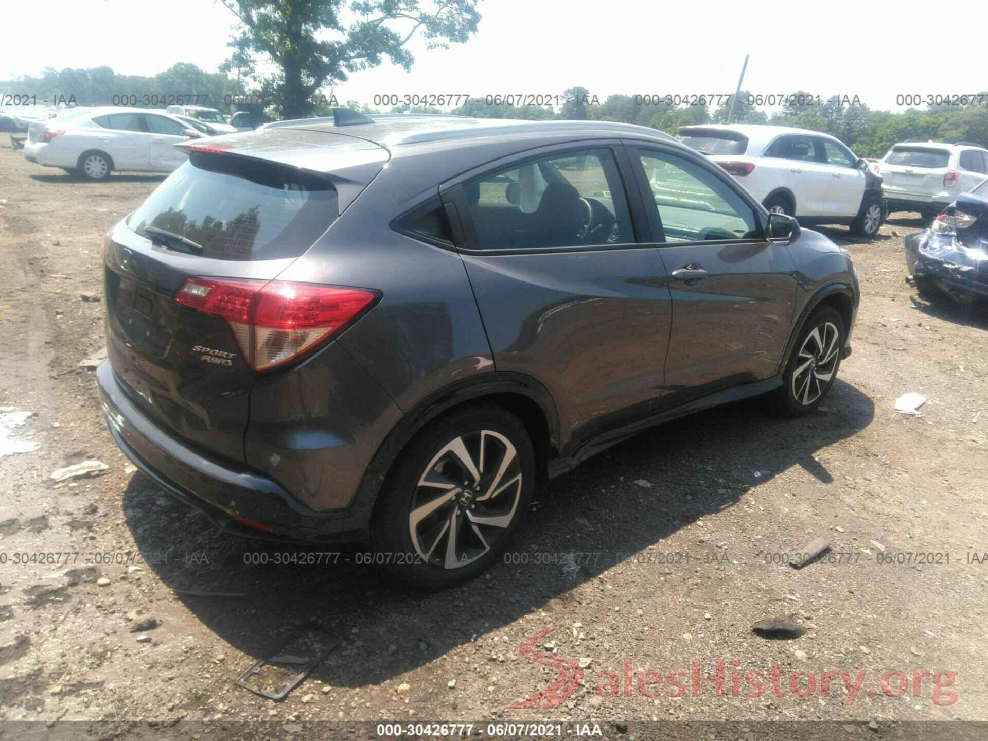 3CZRU6H18KG708162 2019 HONDA HR-V