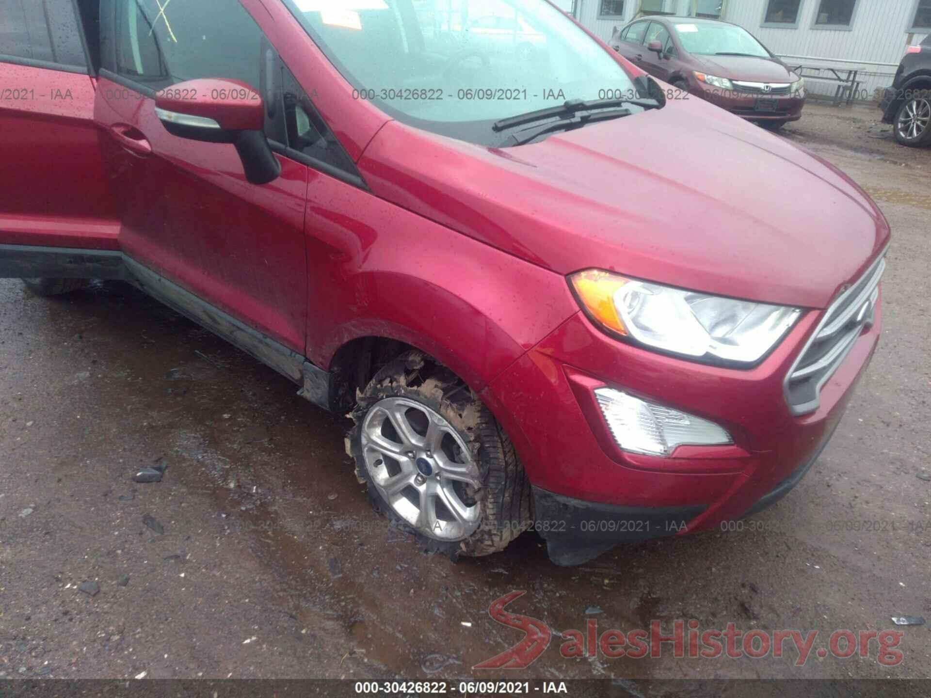 MAJ3S2GE1KC289112 2019 FORD ECOSPORT