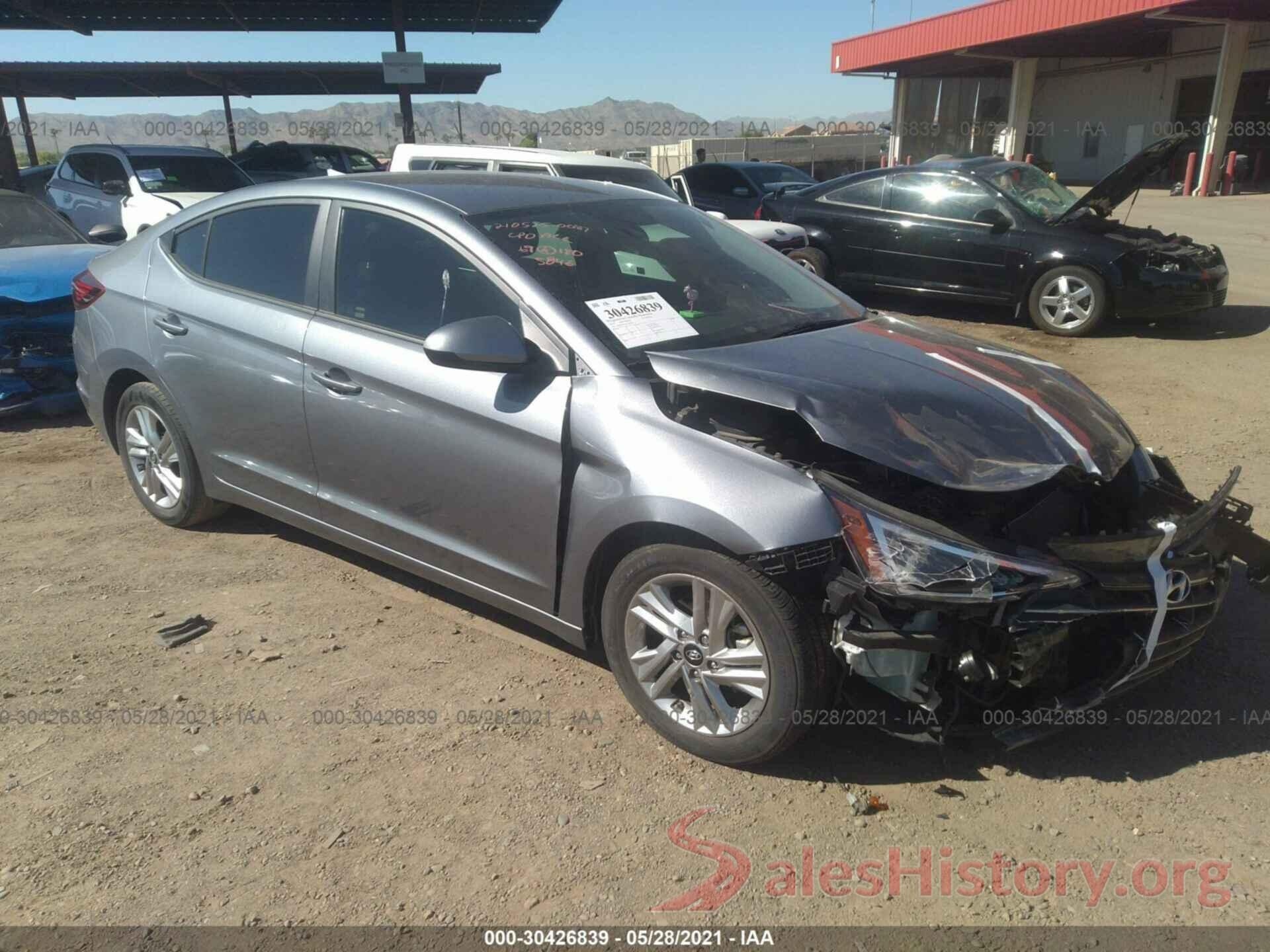 KMHD84LF4KU845846 2019 HYUNDAI ELANTRA