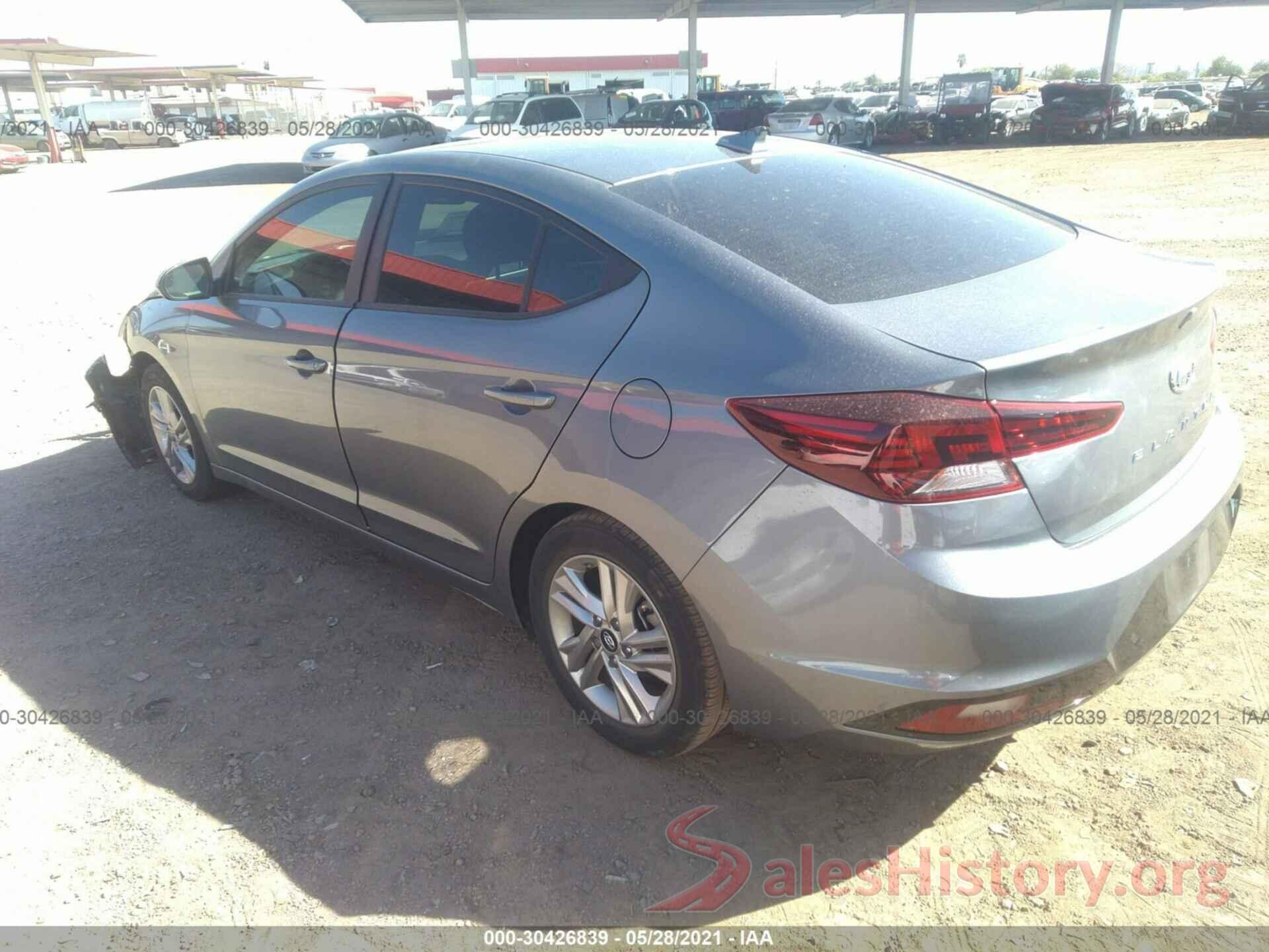 KMHD84LF4KU845846 2019 HYUNDAI ELANTRA