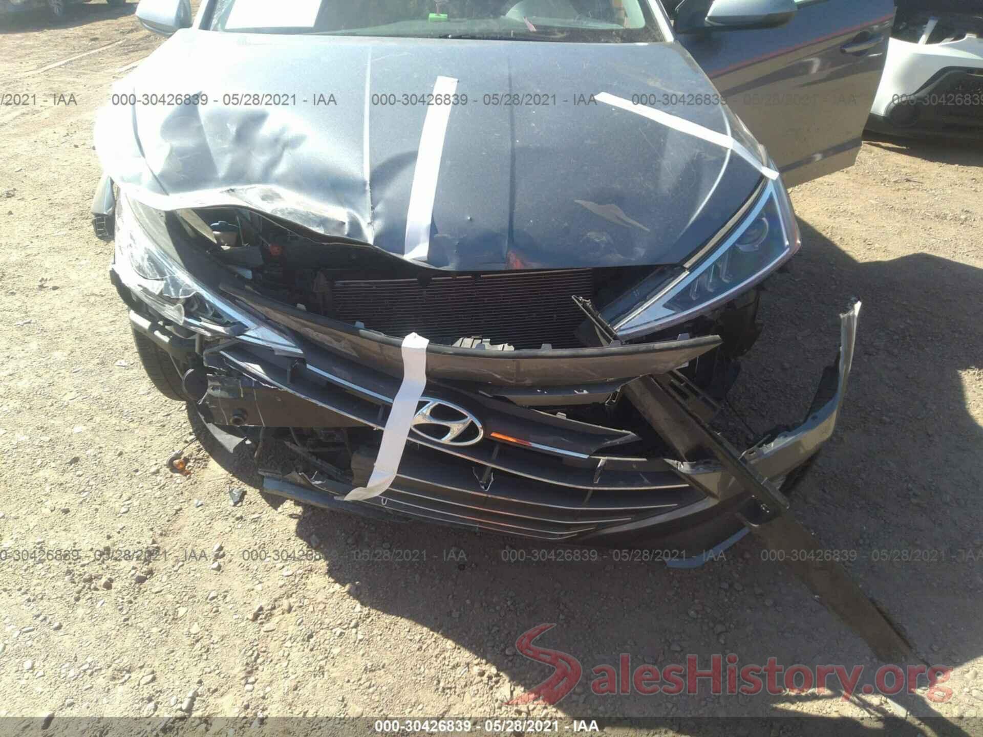 KMHD84LF4KU845846 2019 HYUNDAI ELANTRA