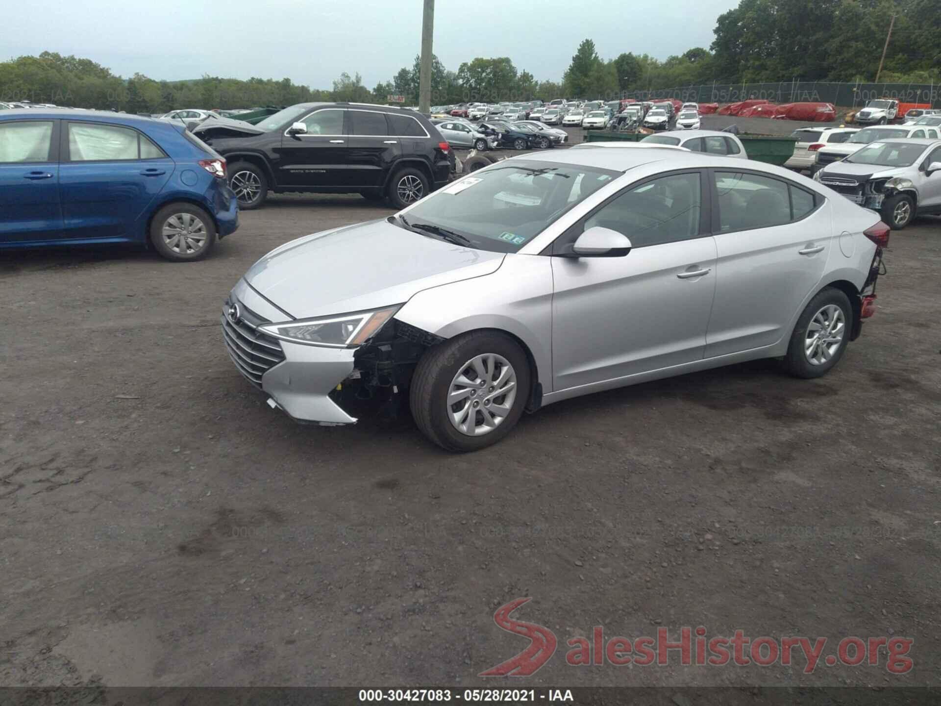 5NPD74LF4KH470820 2019 HYUNDAI ELANTRA