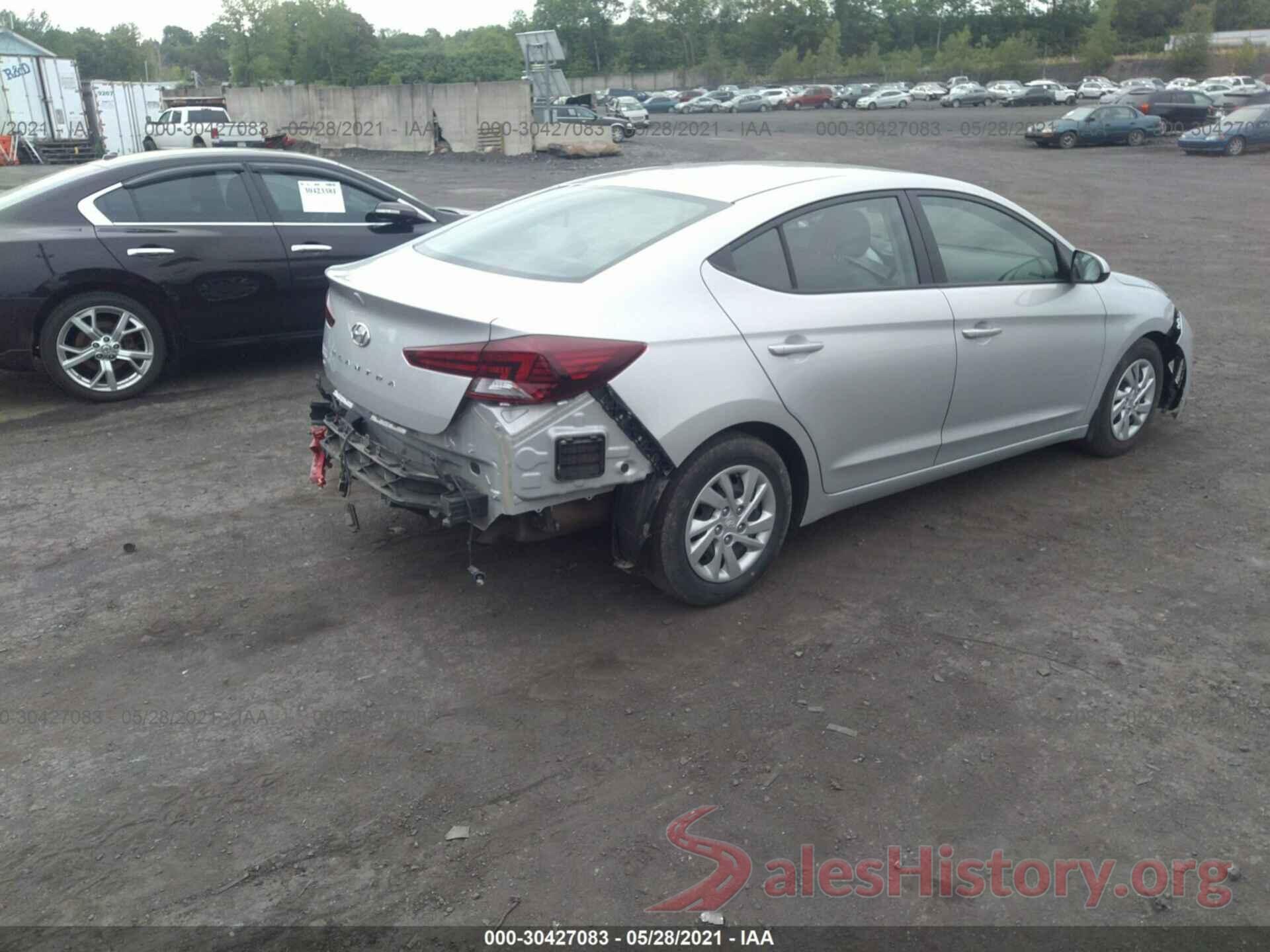 5NPD74LF4KH470820 2019 HYUNDAI ELANTRA