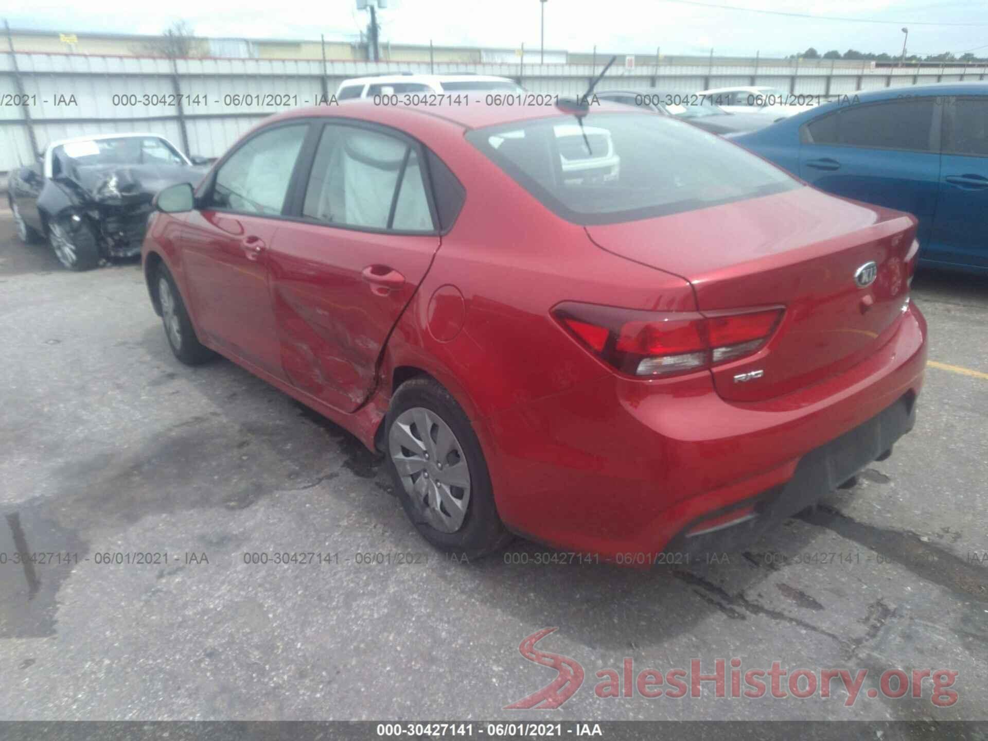 3KPA24AD4LE359225 2020 KIA RIO