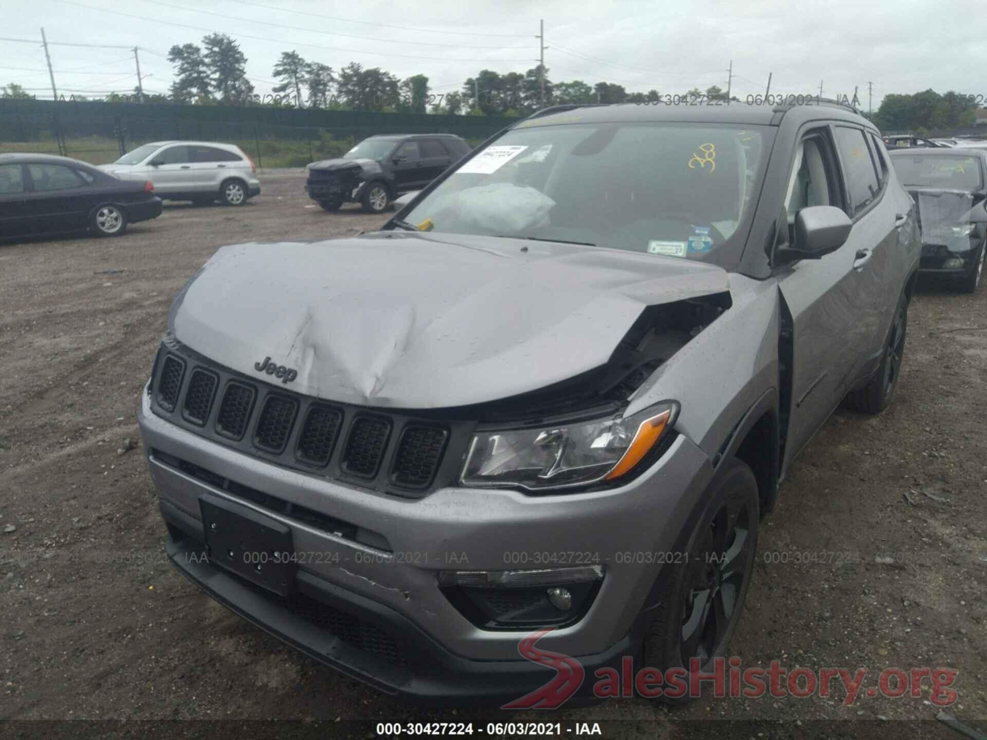 3C4NJDBB7LT204200 2020 JEEP COMPASS