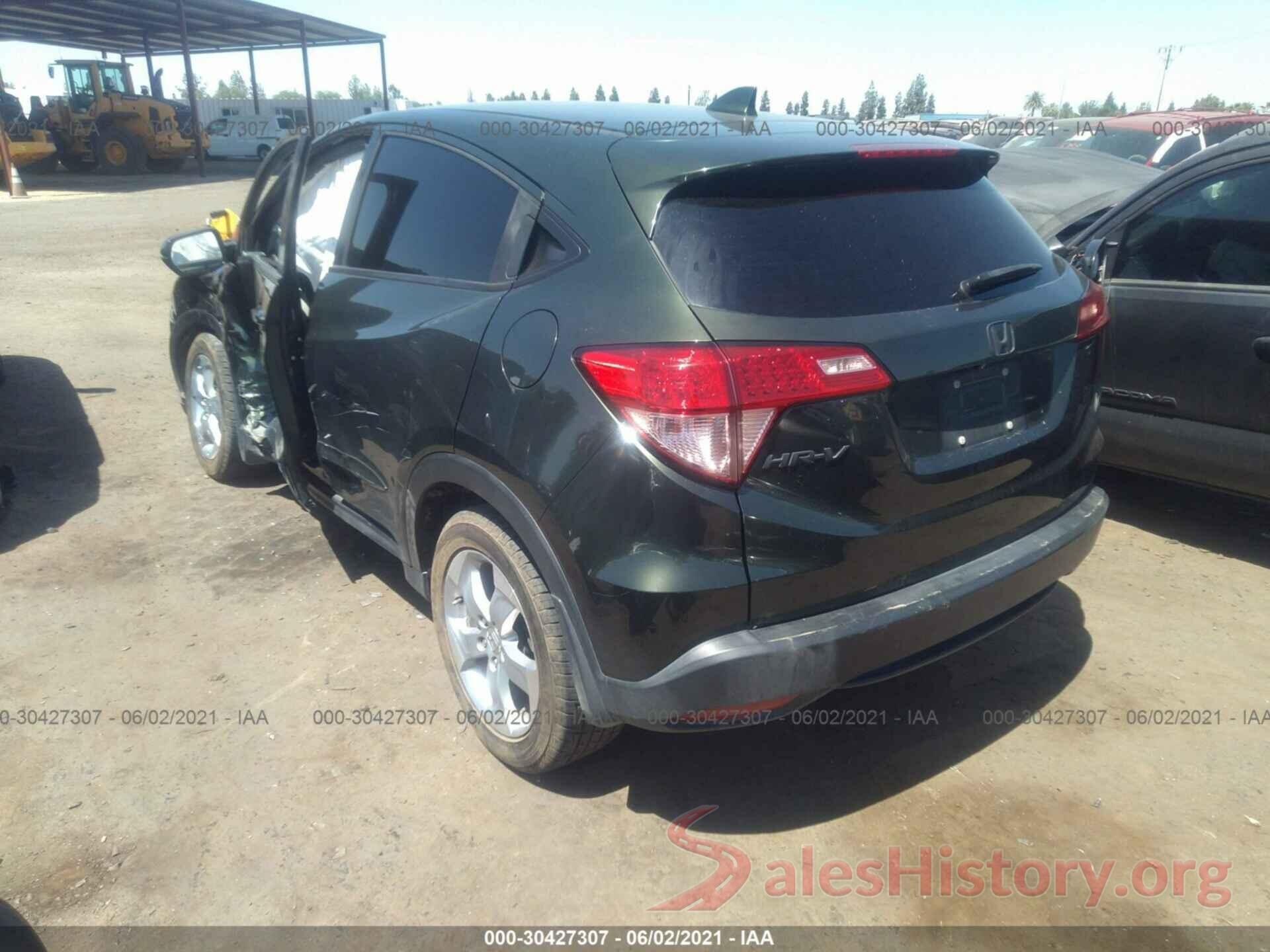 3CZRU5H54GM728320 2016 HONDA HR-V