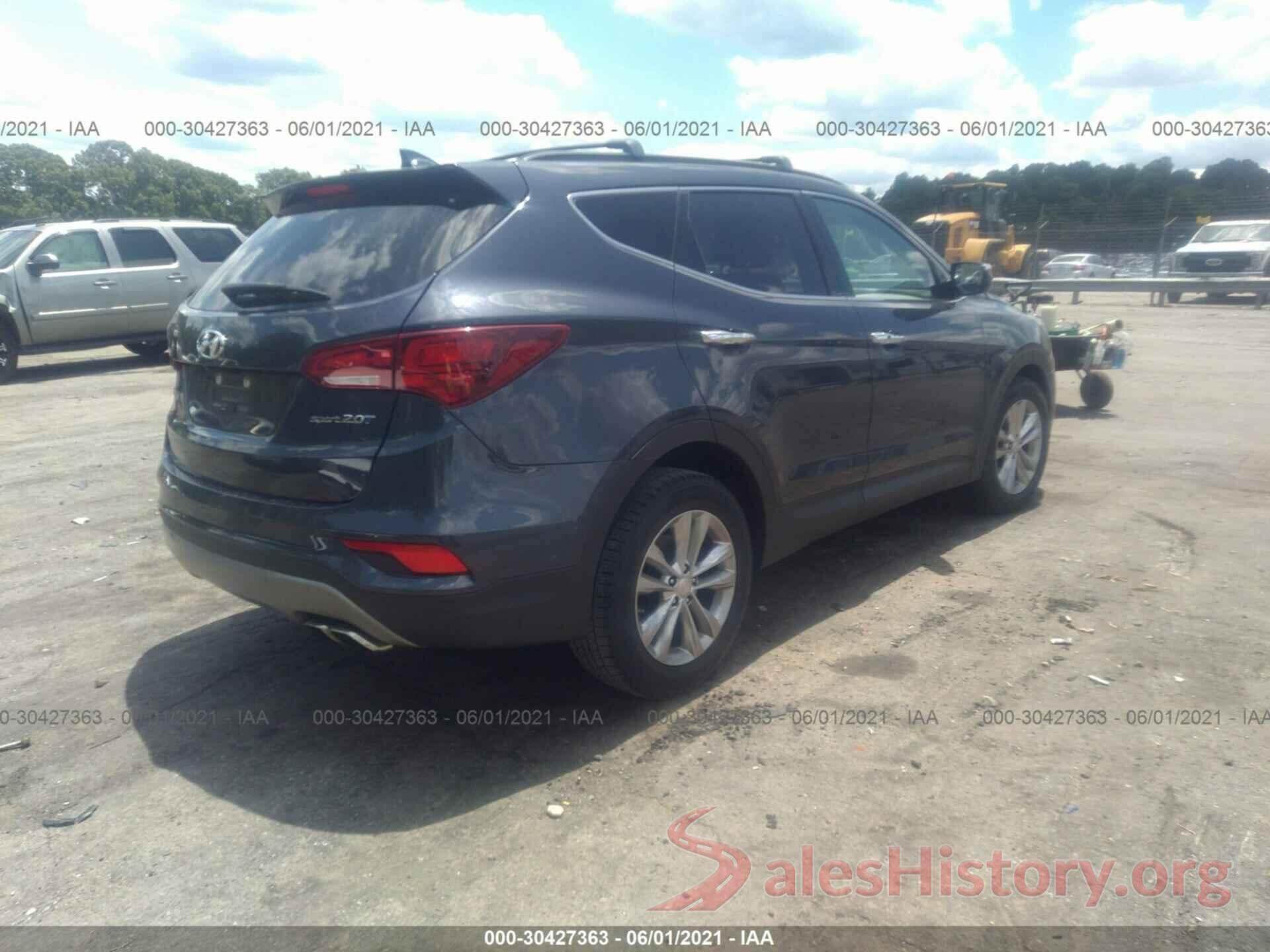 5XYZU4LA1HG480546 2017 HYUNDAI SANTA FE SPORT