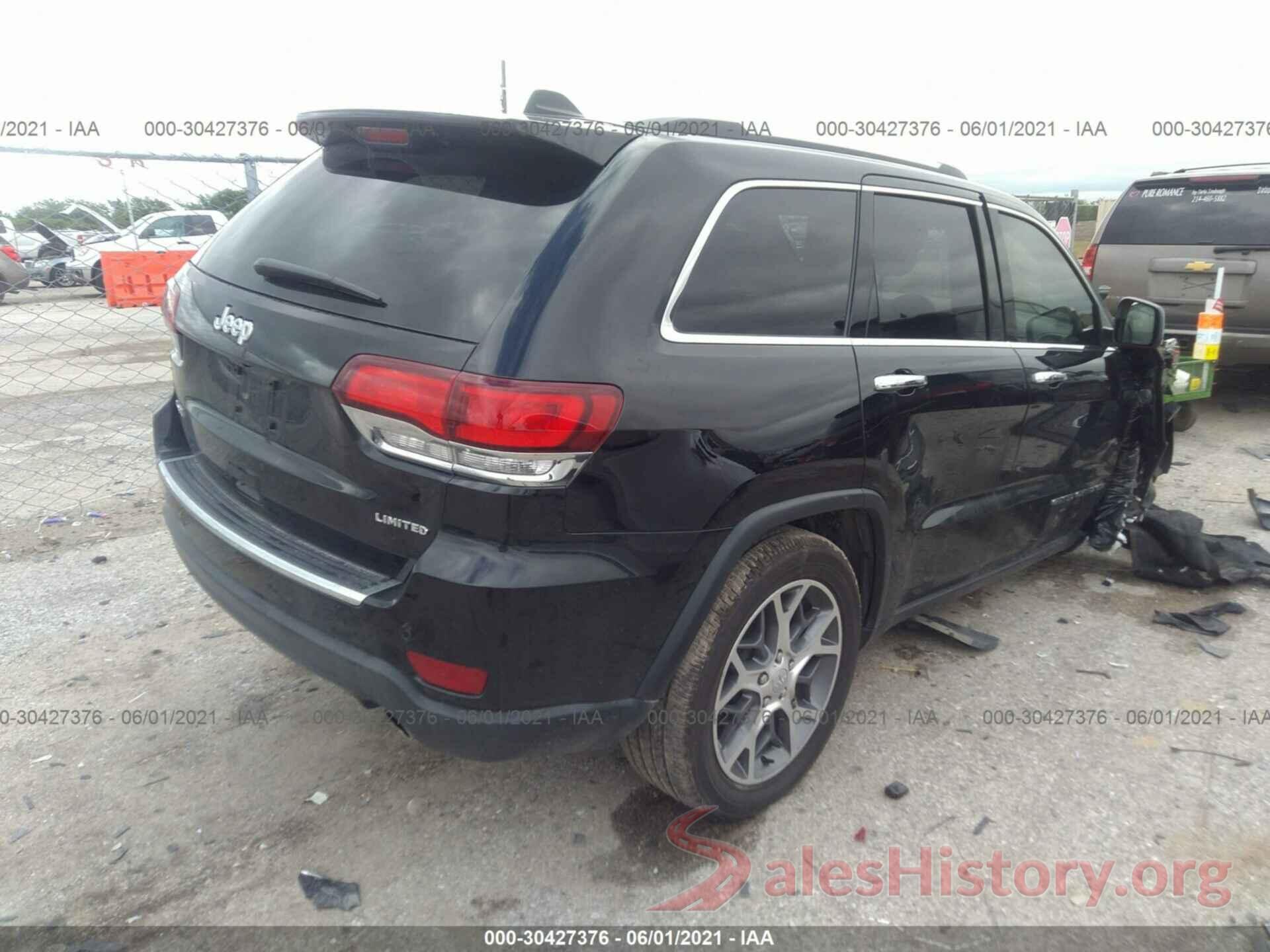 1C4RJFBG6LC409091 2020 JEEP GRAND CHEROKEE