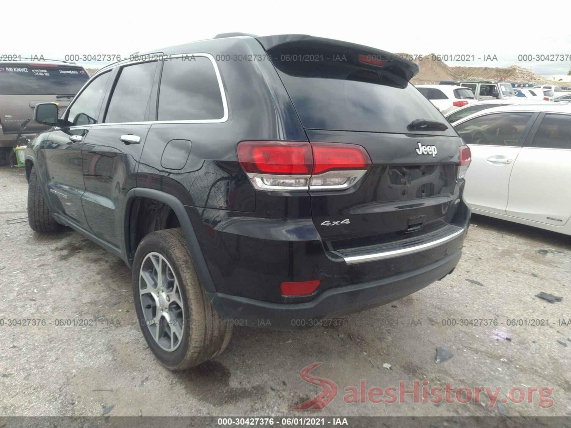 1C4RJFBG6LC409091 2020 JEEP GRAND CHEROKEE