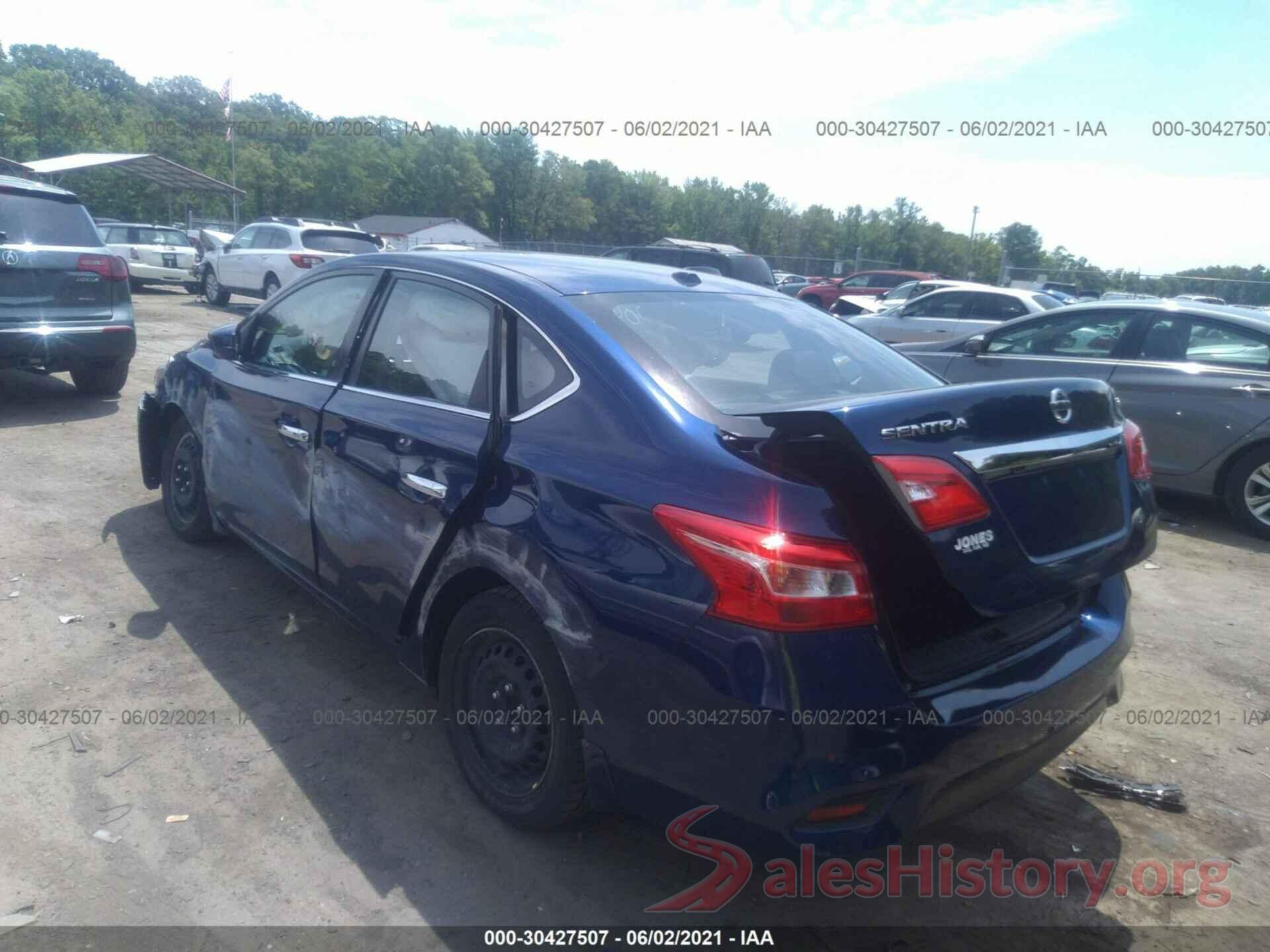 3N1AB7AP2HY291849 2017 NISSAN SENTRA