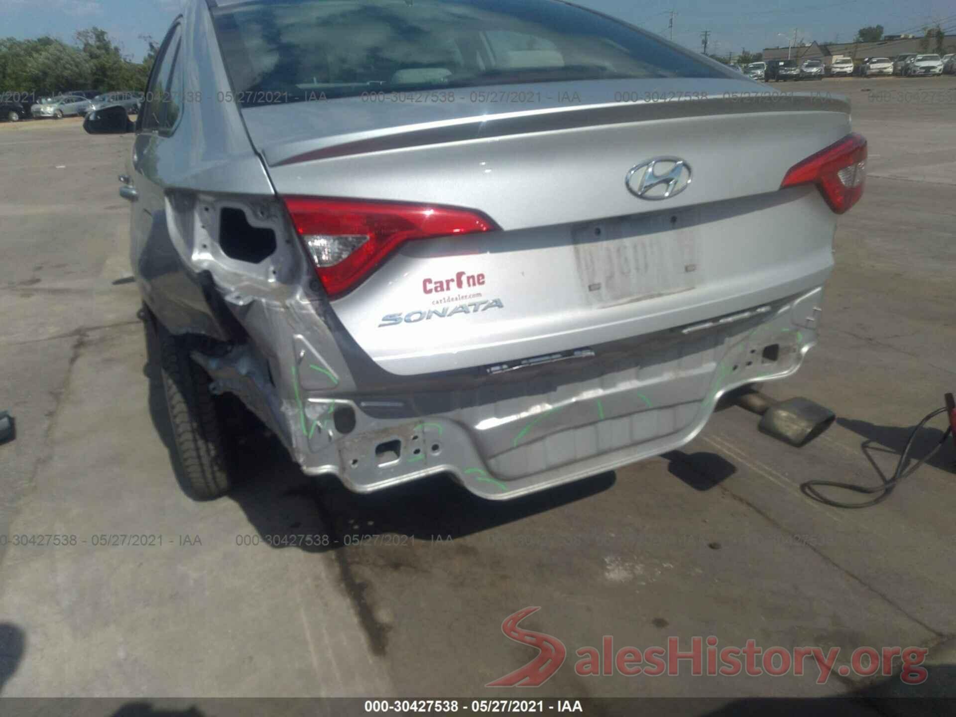 5NPE24AF3GH312207 2016 HYUNDAI SONATA