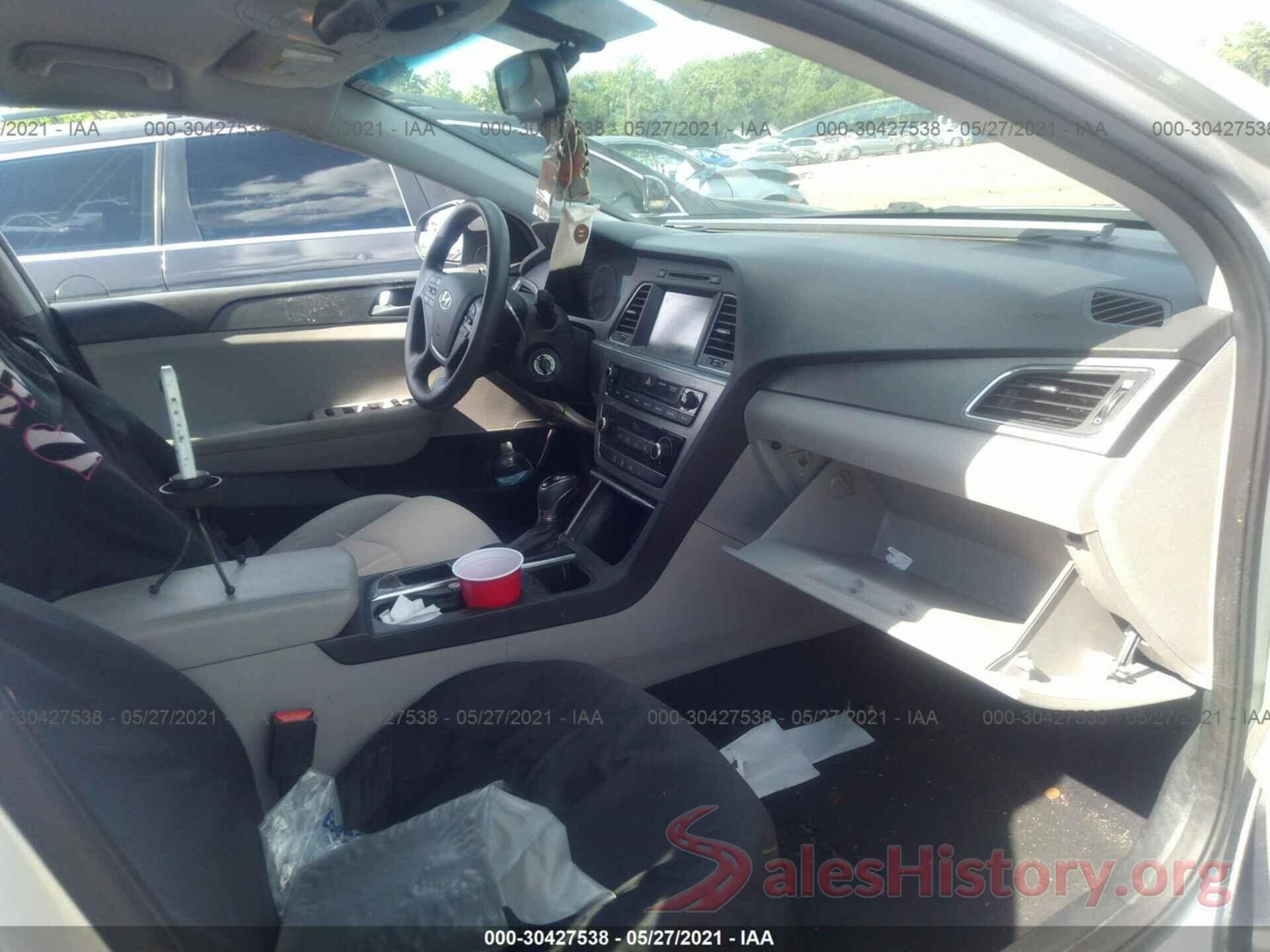 5NPE24AF3GH312207 2016 HYUNDAI SONATA