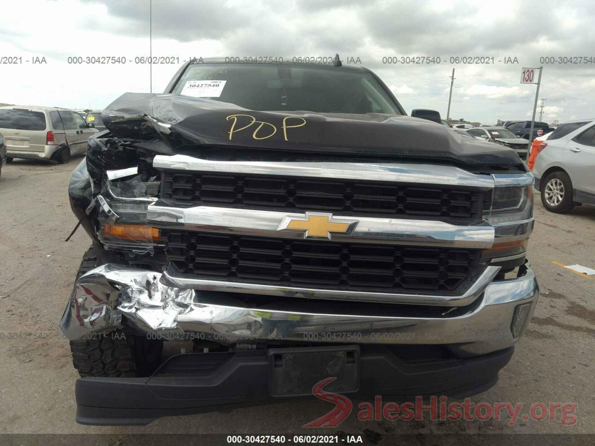 3GCUCRER1JG125543 2018 CHEVROLET SILVERADO 1500