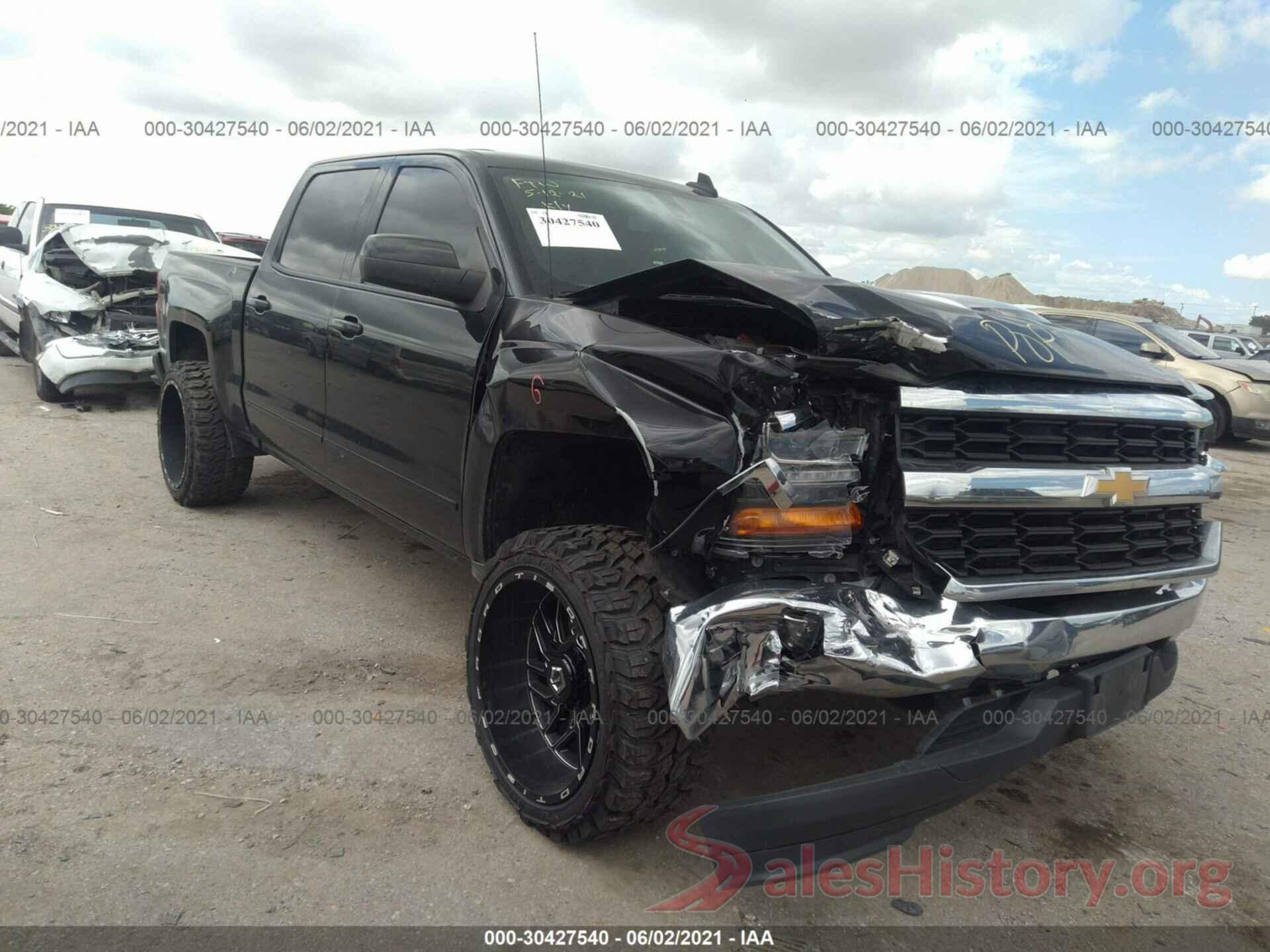 3GCUCRER1JG125543 2018 CHEVROLET SILVERADO 1500