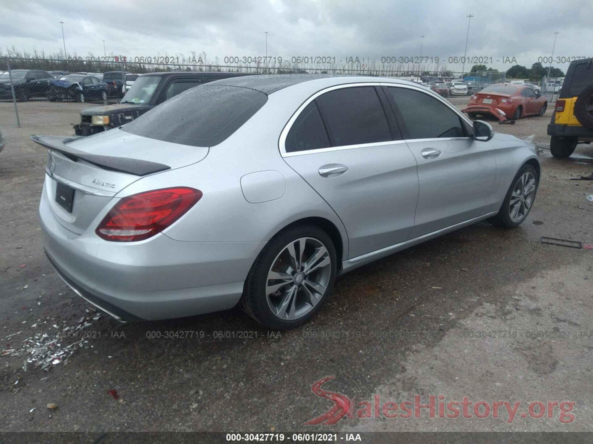 55SWF4KB4GU176302 2016 MERCEDES-BENZ C-CLASS