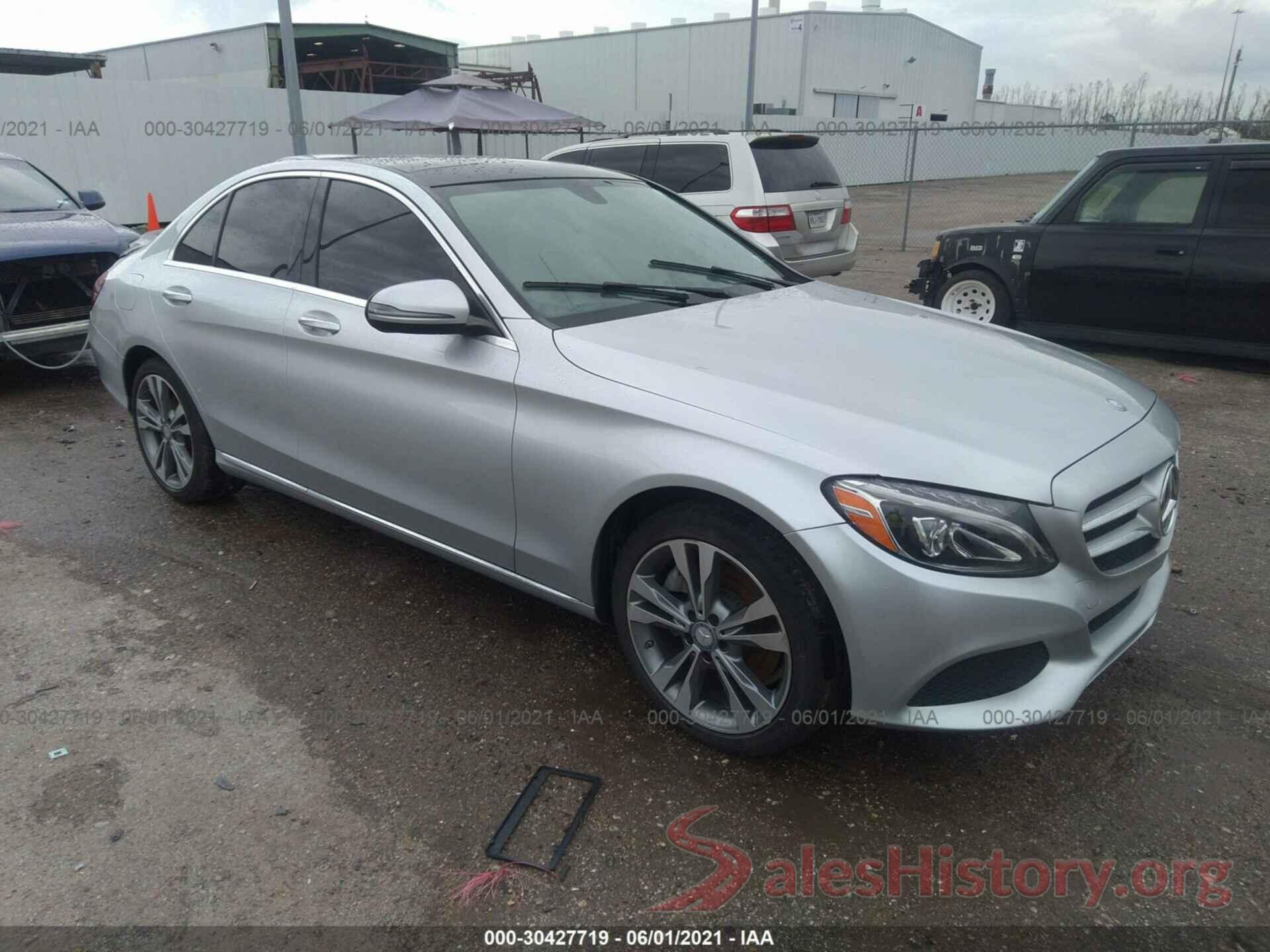 55SWF4KB4GU176302 2016 MERCEDES-BENZ C-CLASS