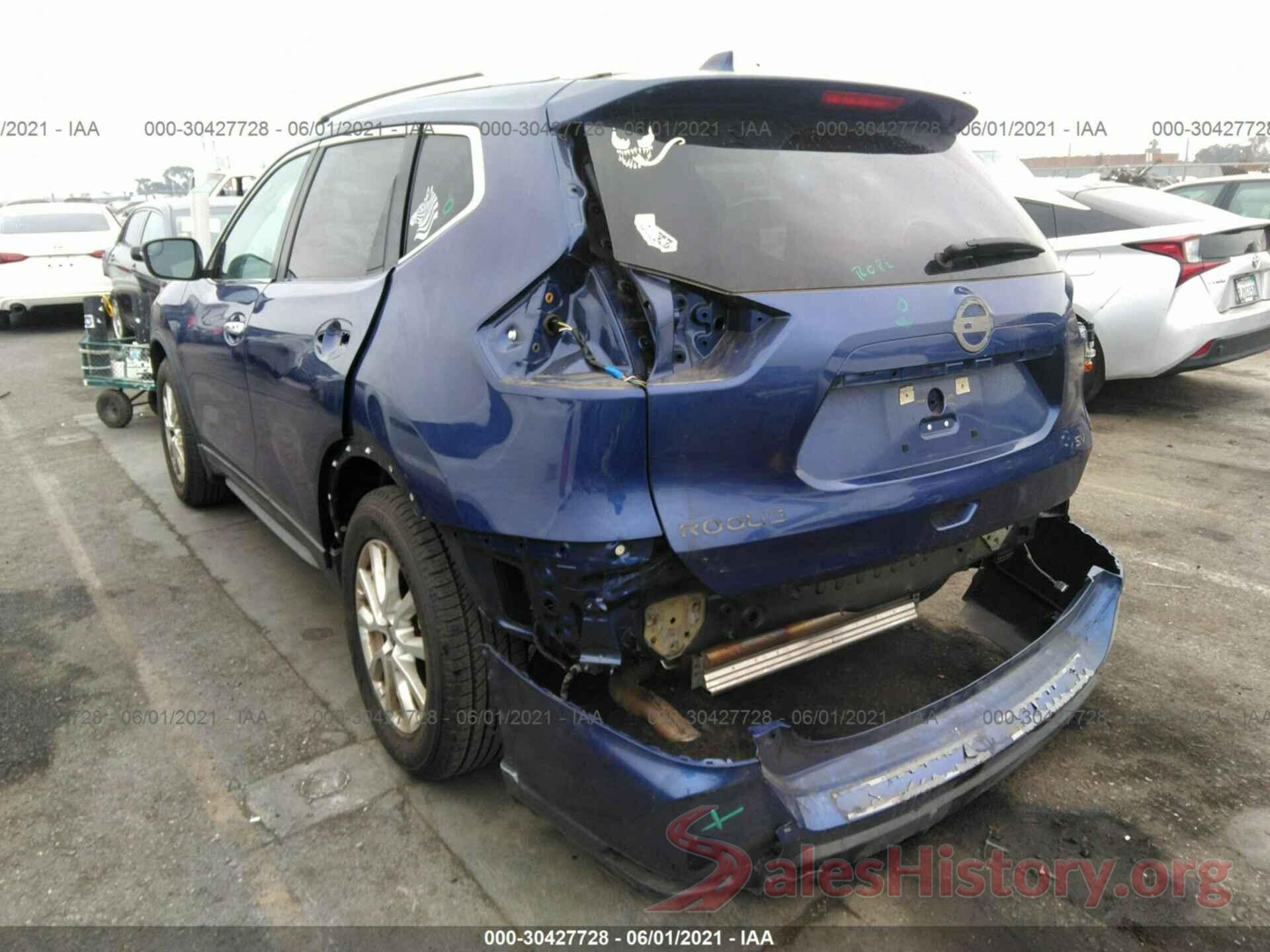 5N1AT2MN9HC732615 2017 NISSAN ROGUE